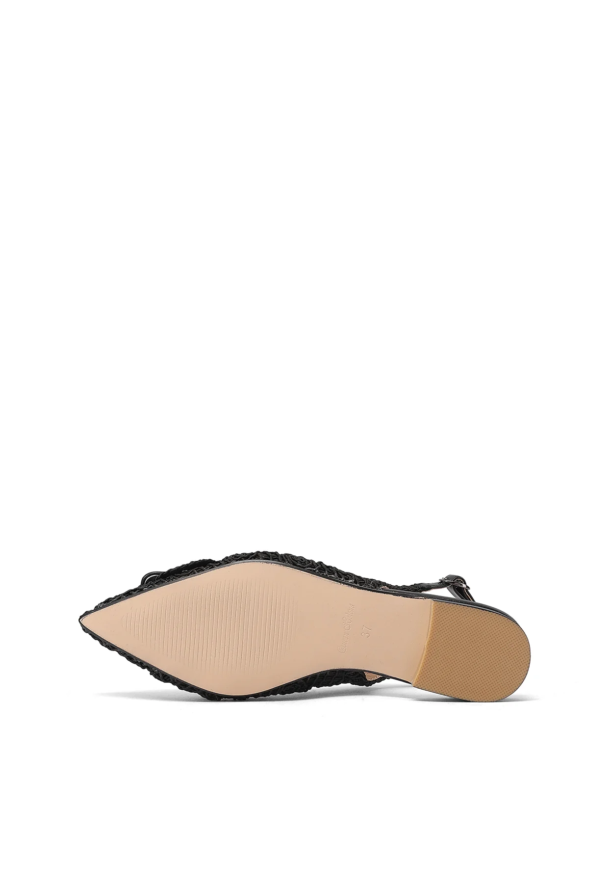 Ballerina slingback ricamata con dettaglio fibbia ZM9997 - Image 20