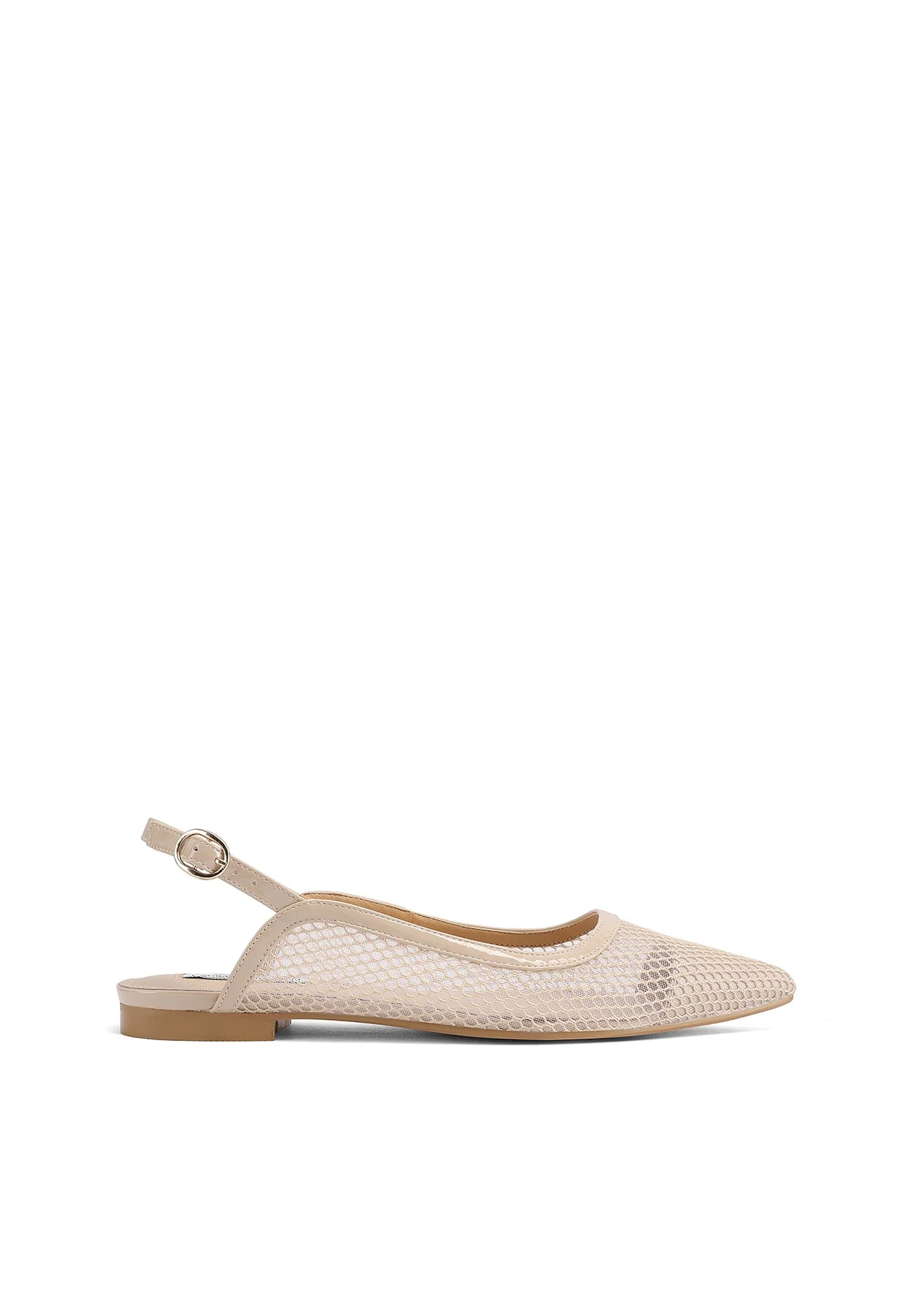 Ballerina slingback a rete con punta affusolata ZM9969 - Image 9