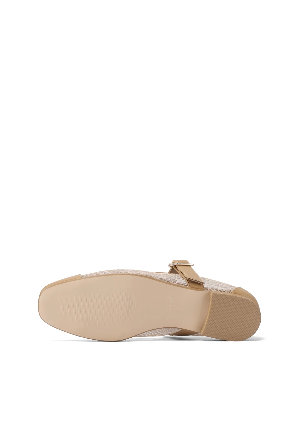 Ballerina Mary Jane a rete con punta liscia ZM9980 - Image 6
