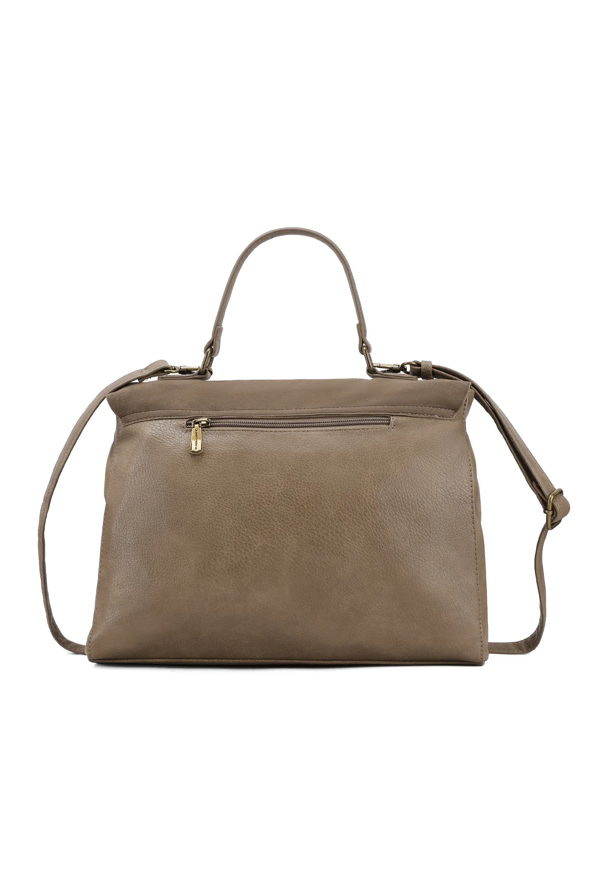 Borsa stile college in ecopelle e camoscio M1054 - Image 17