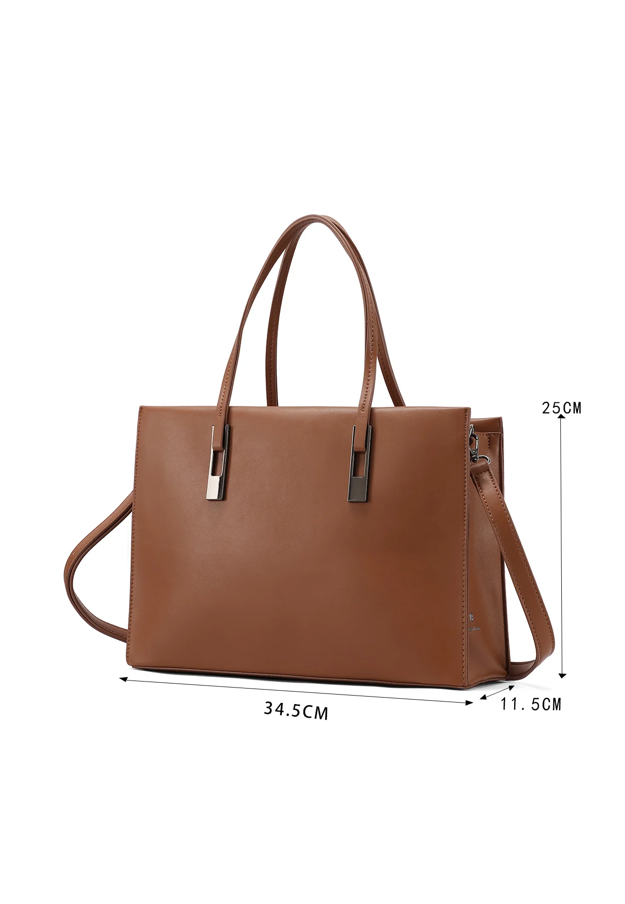 Borsa in ecopelle con manici M1063 - Image 4