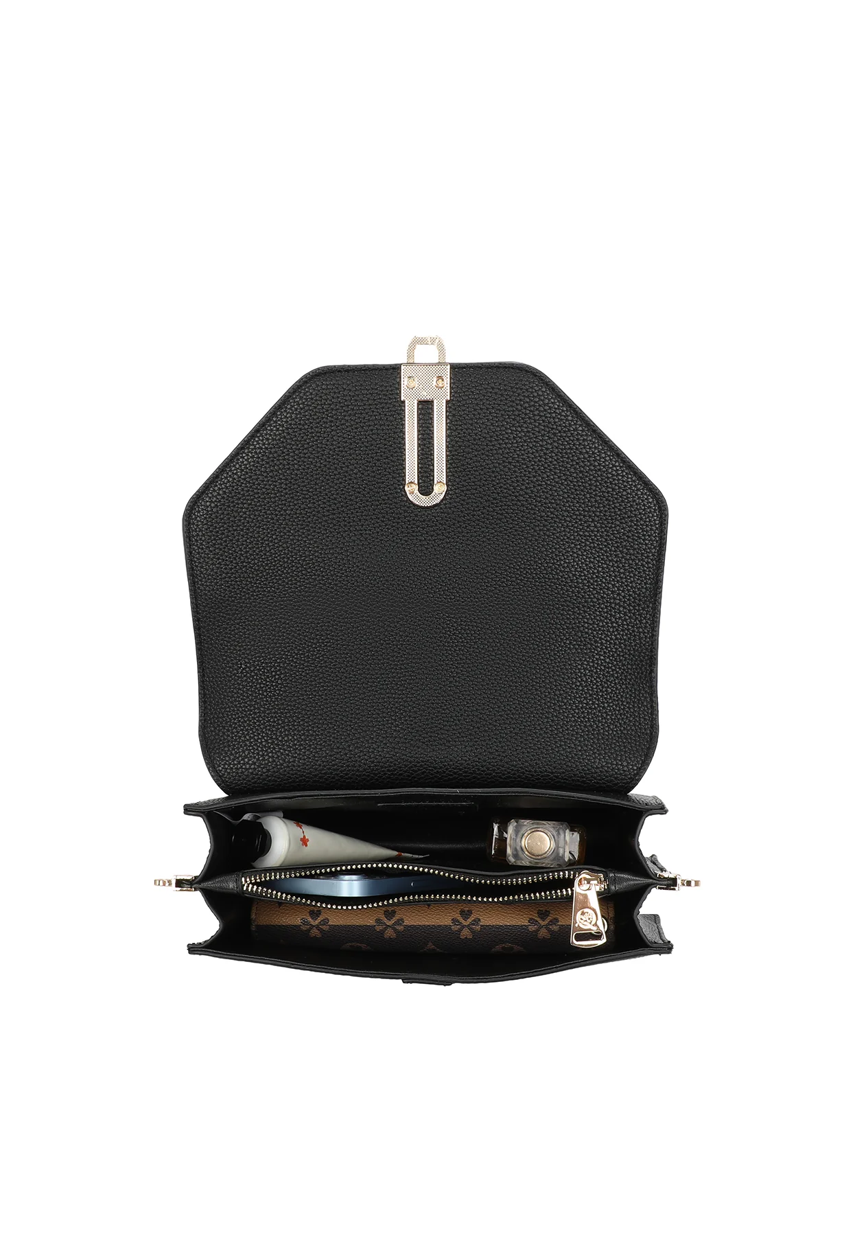 Borsa a mano con chiusura metallica M2003 - Image 11