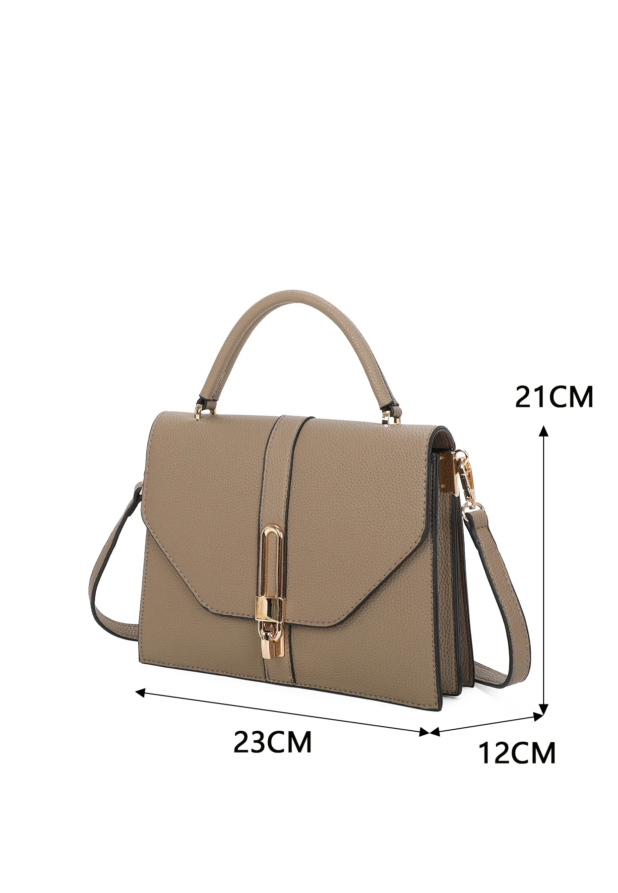 Borsa a mano con chiusura metallica M2003 - Image 18