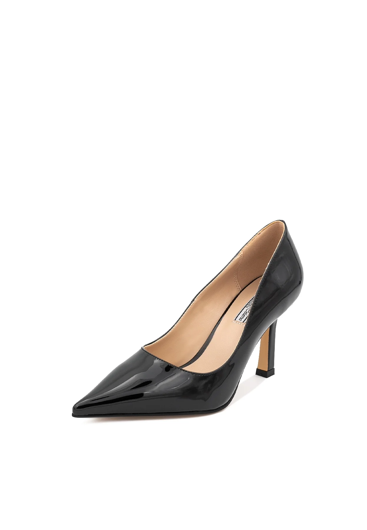 Décolleté eleganti lucide con tacco medio K3147 - Image 3