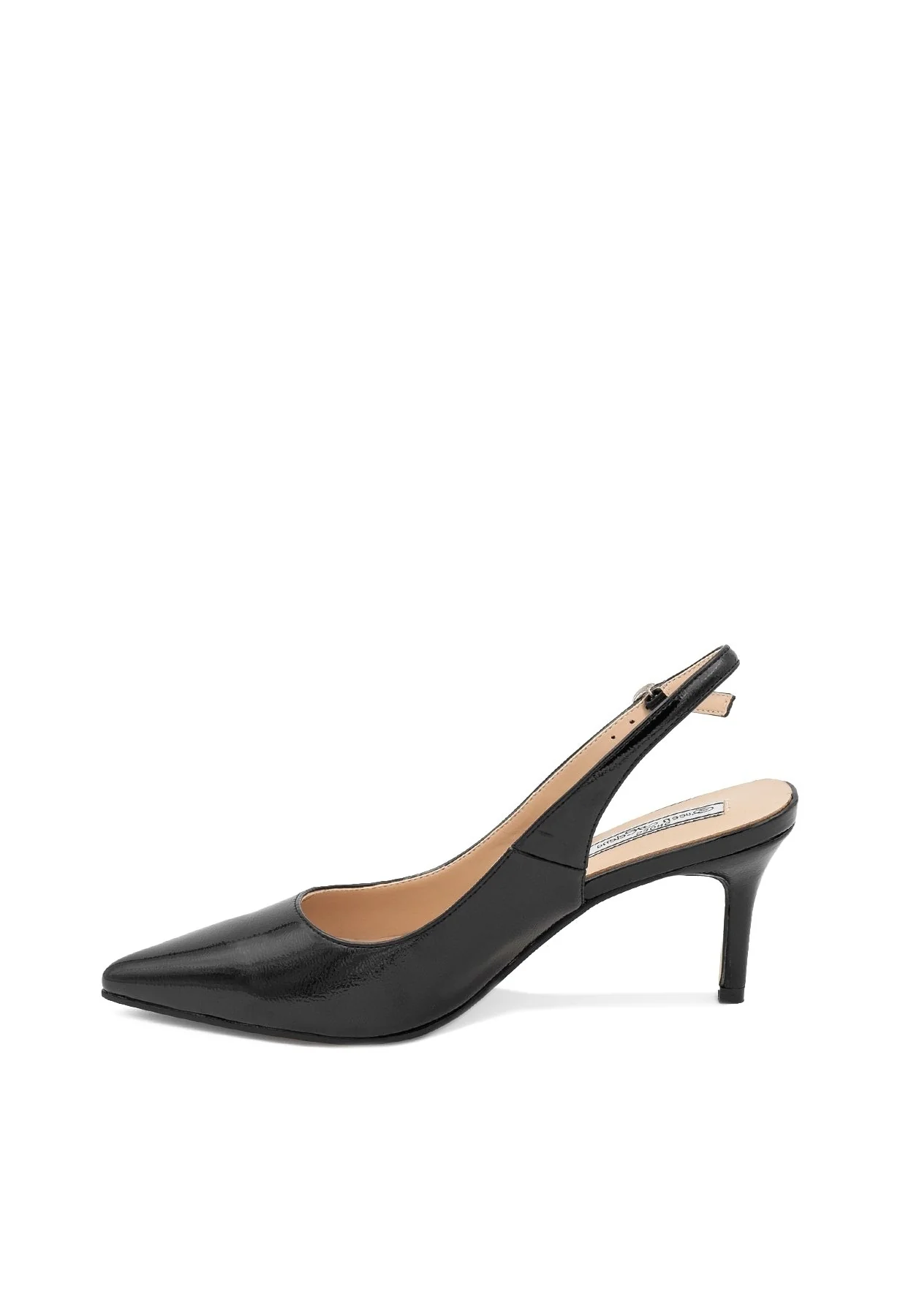 Décolleté slingback eleganti con tacco medio K3157 - Image 2