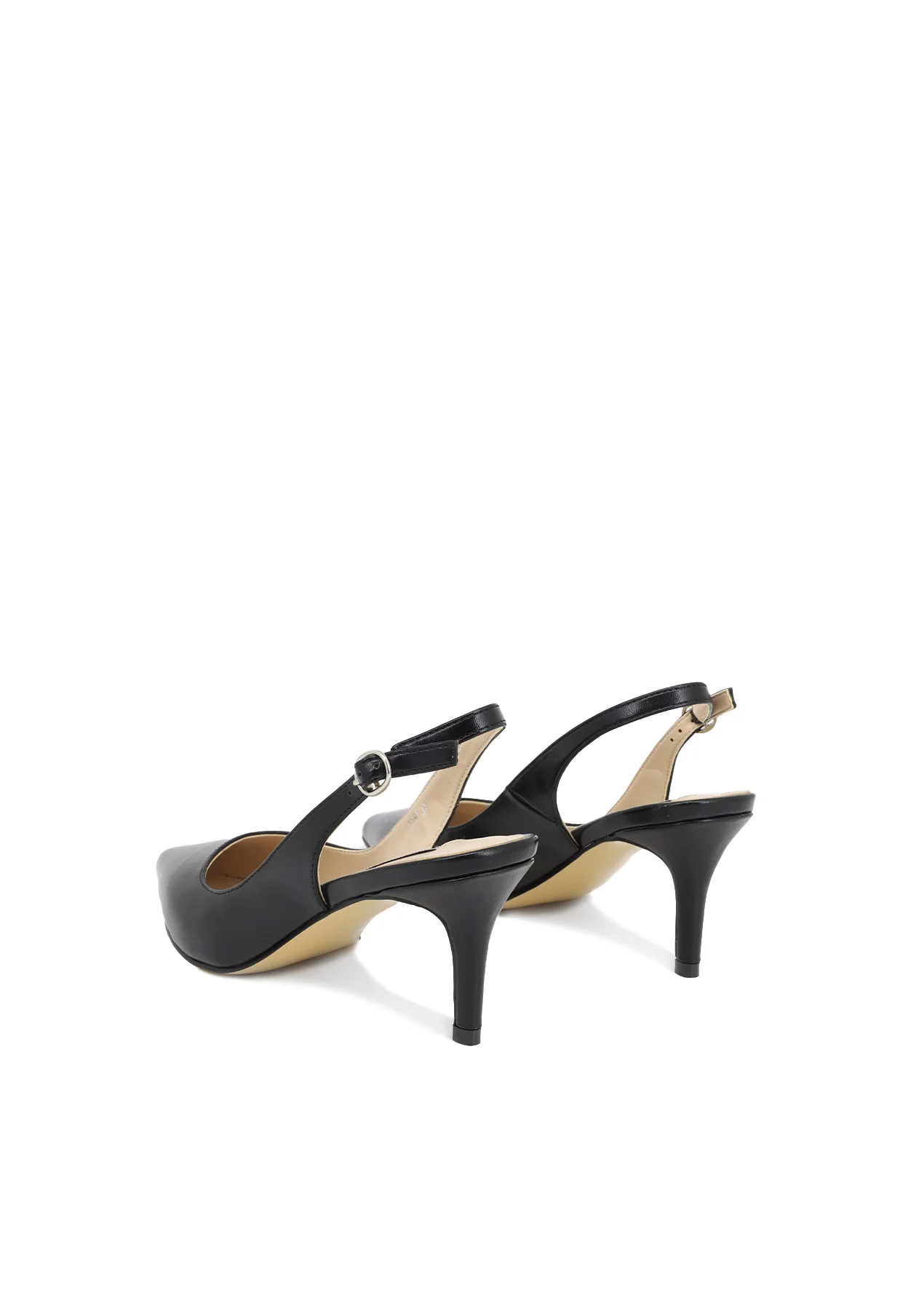 Décolleté slingback eleganti con tacco medio K3157 - Image 29