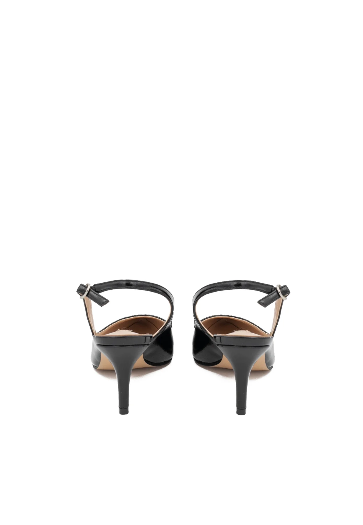 Décolleté slingback eleganti con tacco medio K3157 - Image 4