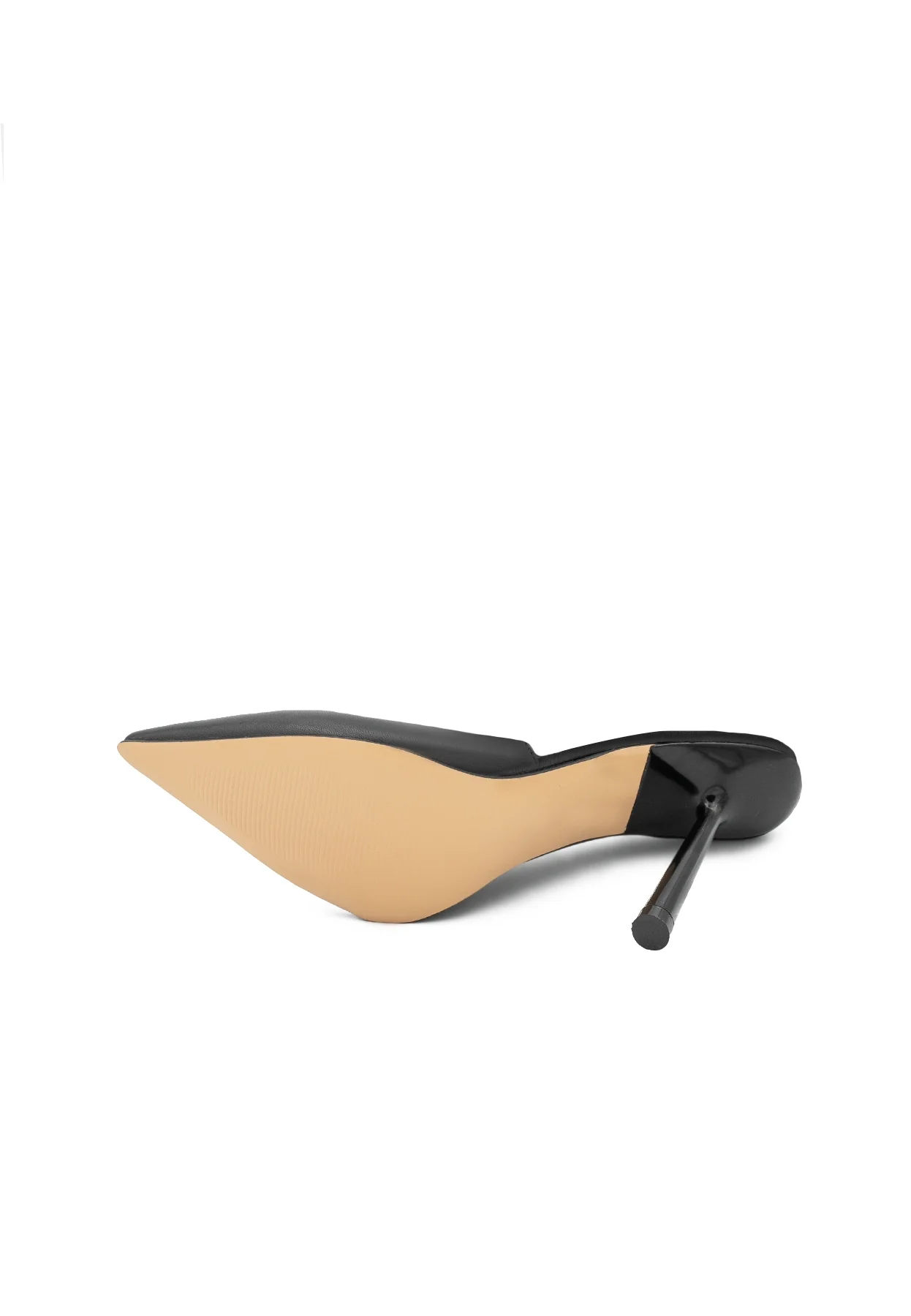 Décolleté slingback con inserto trasparente K3159 - Image 6