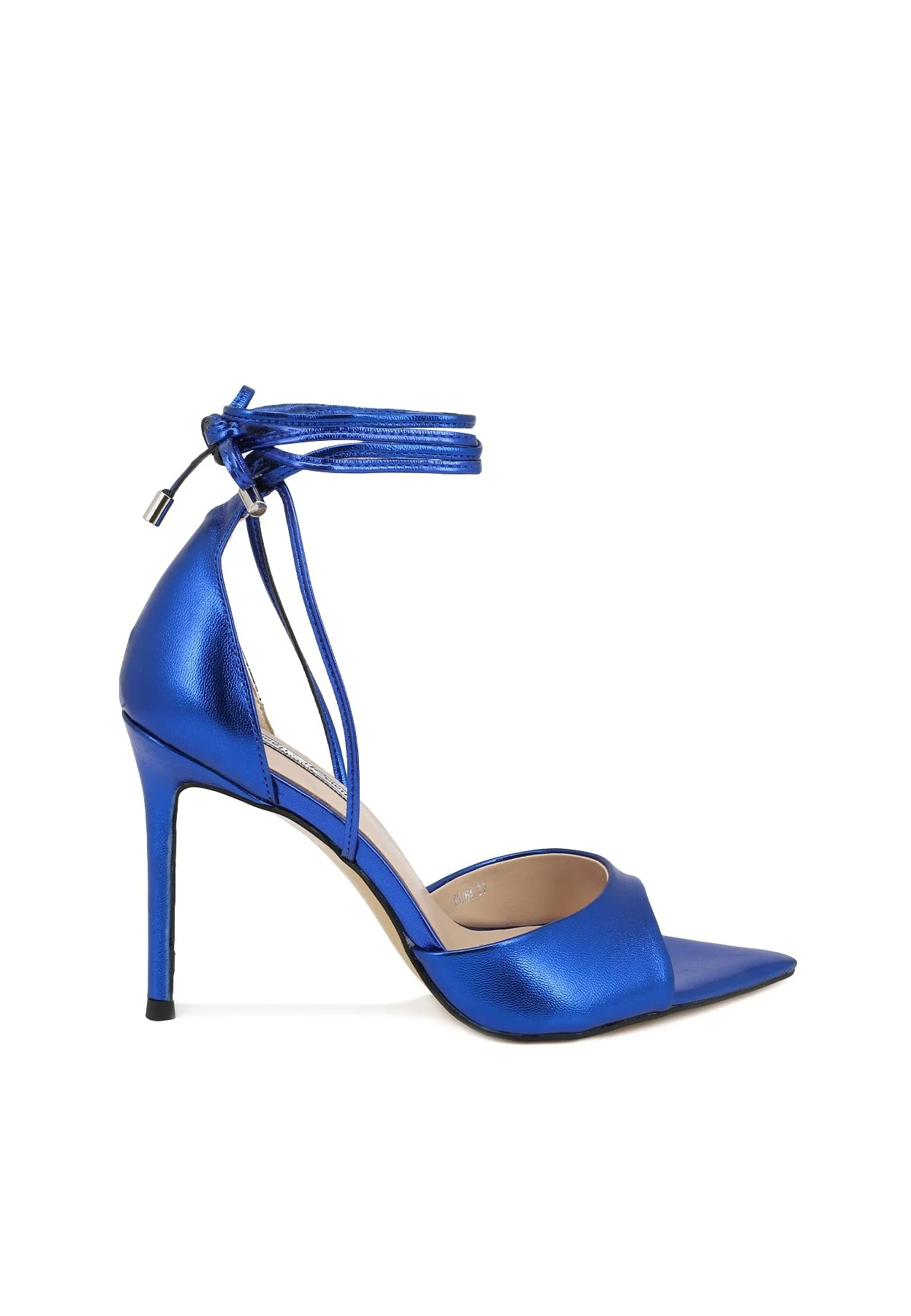 Décolleté slingback con lacci alla caviglia K3164