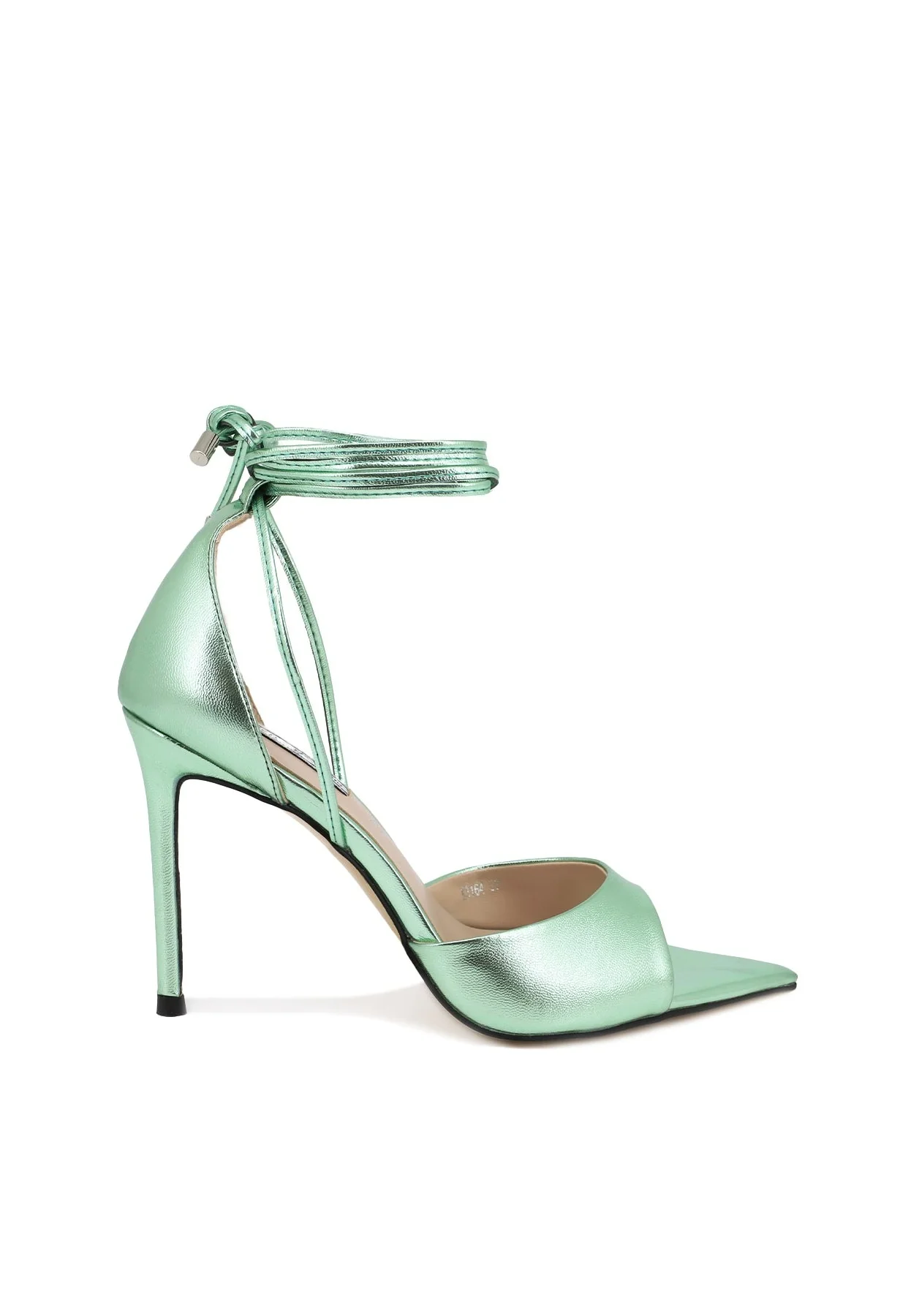 Décolleté slingback con lacci alla caviglia K3164 - Image 13