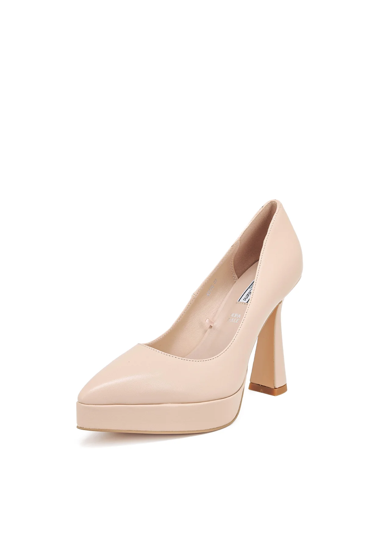 Décolleté platform con tacco alto sagomato K3176 - Image 11
