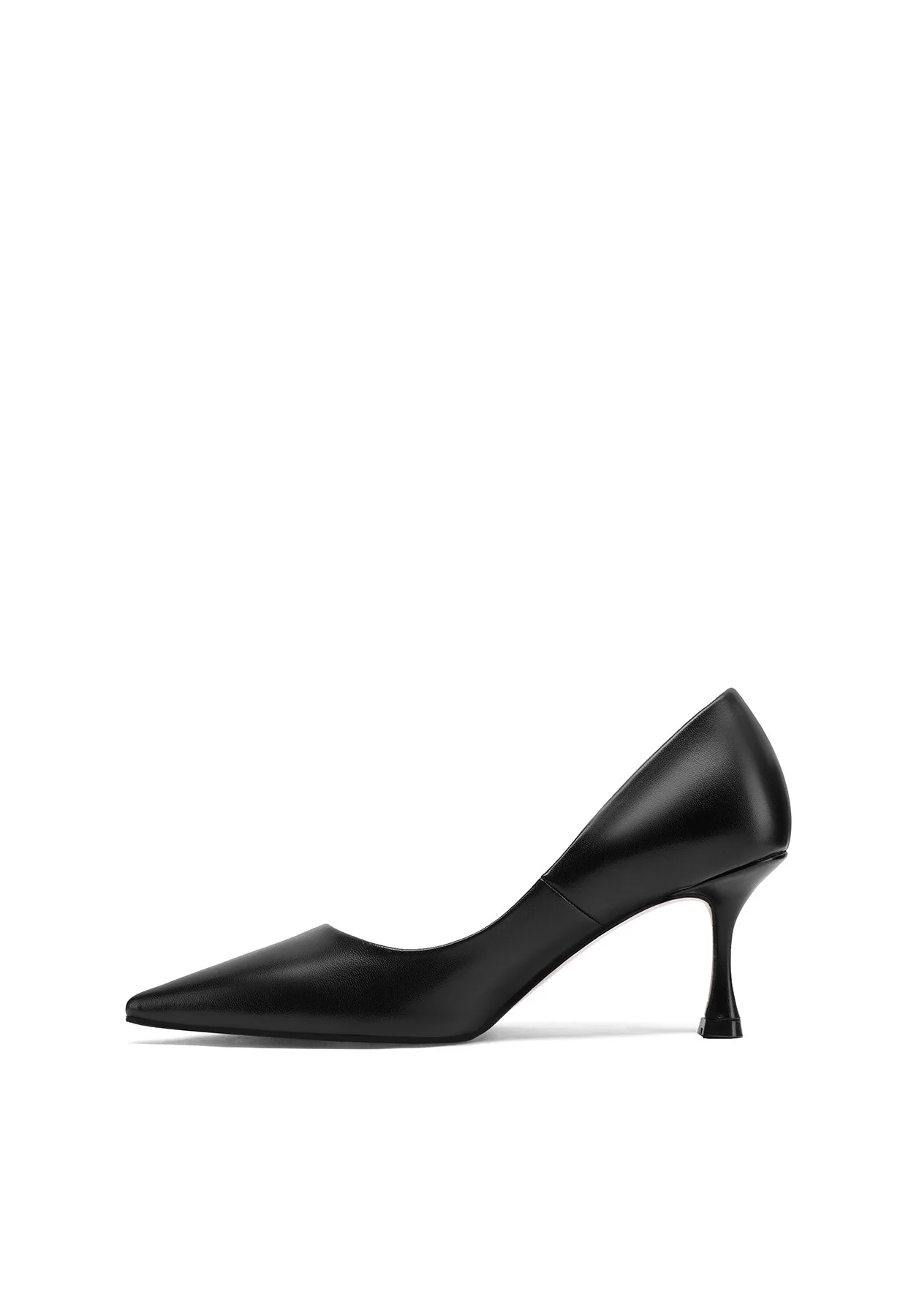 Décolleté a punta con tacco sottile medio K3293 - Image 3