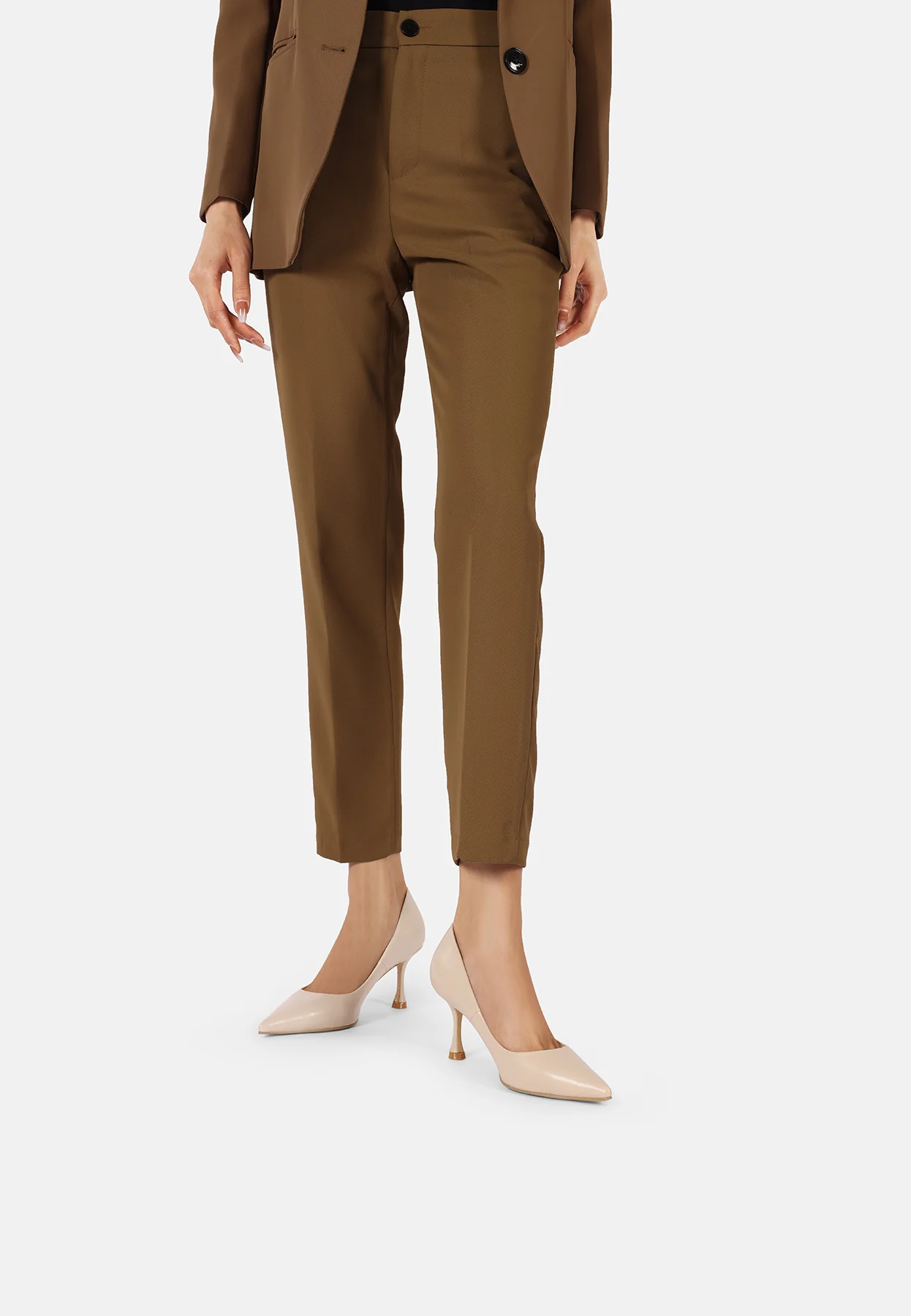 Décolleté a punta con tacco sottile medio K3293 - Image 9