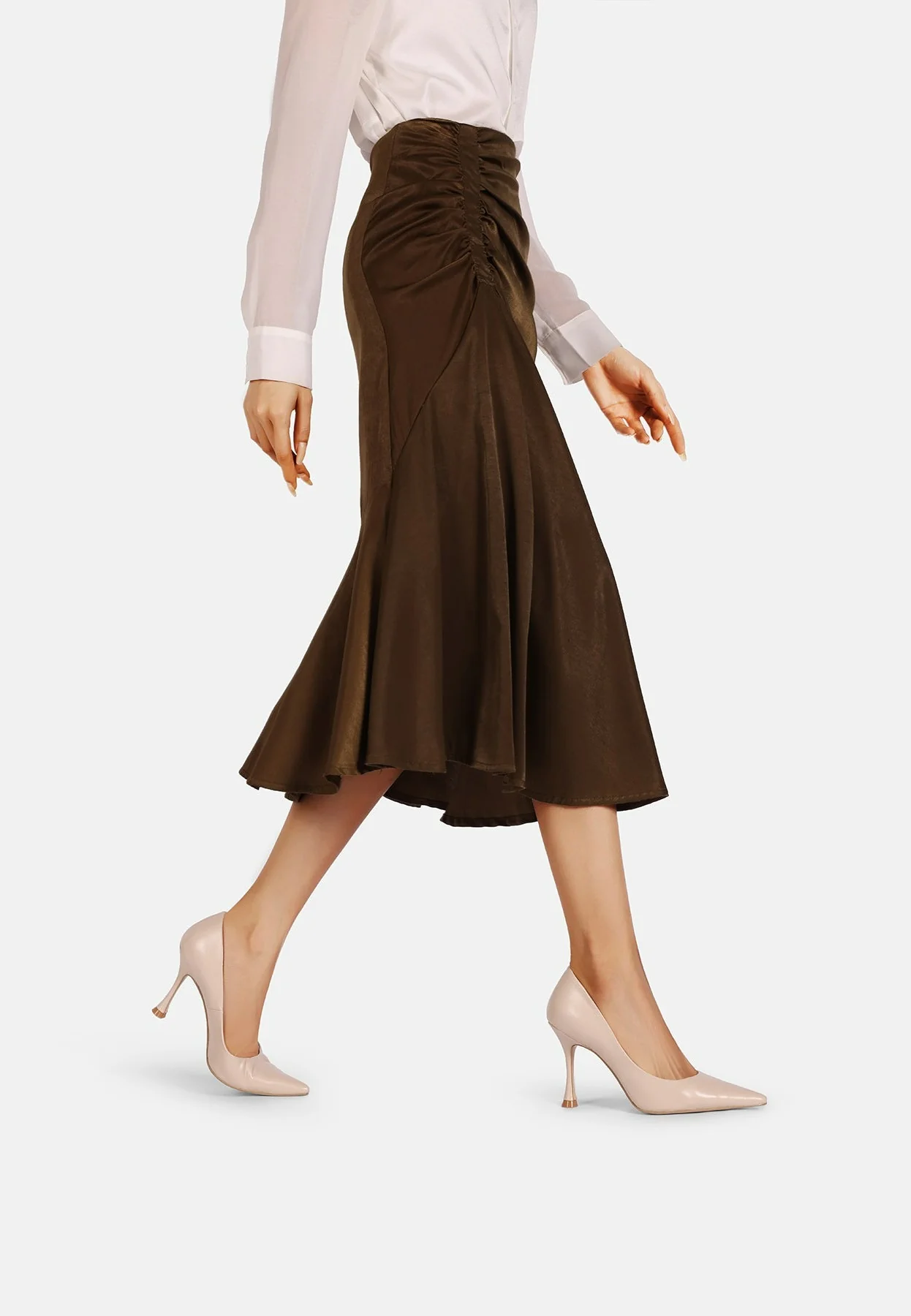 Décolleté classiche a punta con tacco sagomato K3297 - Image 8