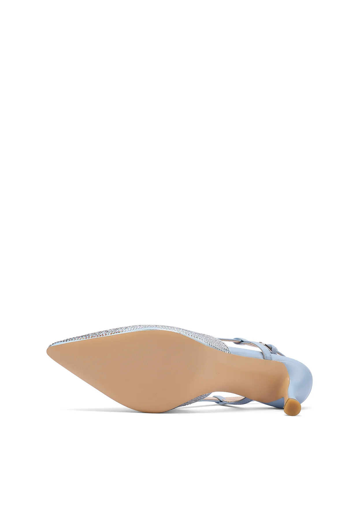 Dècolletè Slingback a punta con strass bicolore K3334 - Image 13