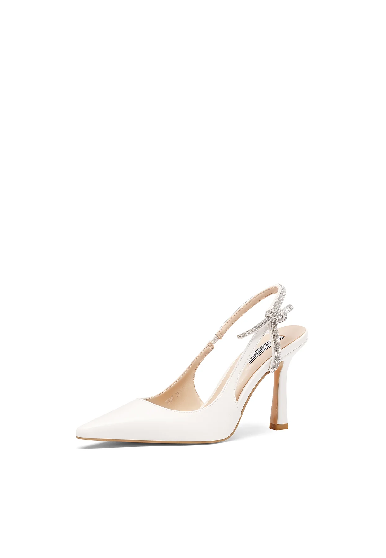 Decollete Slingback con laccio gioiello e tacco alto K3347 - Image 10
