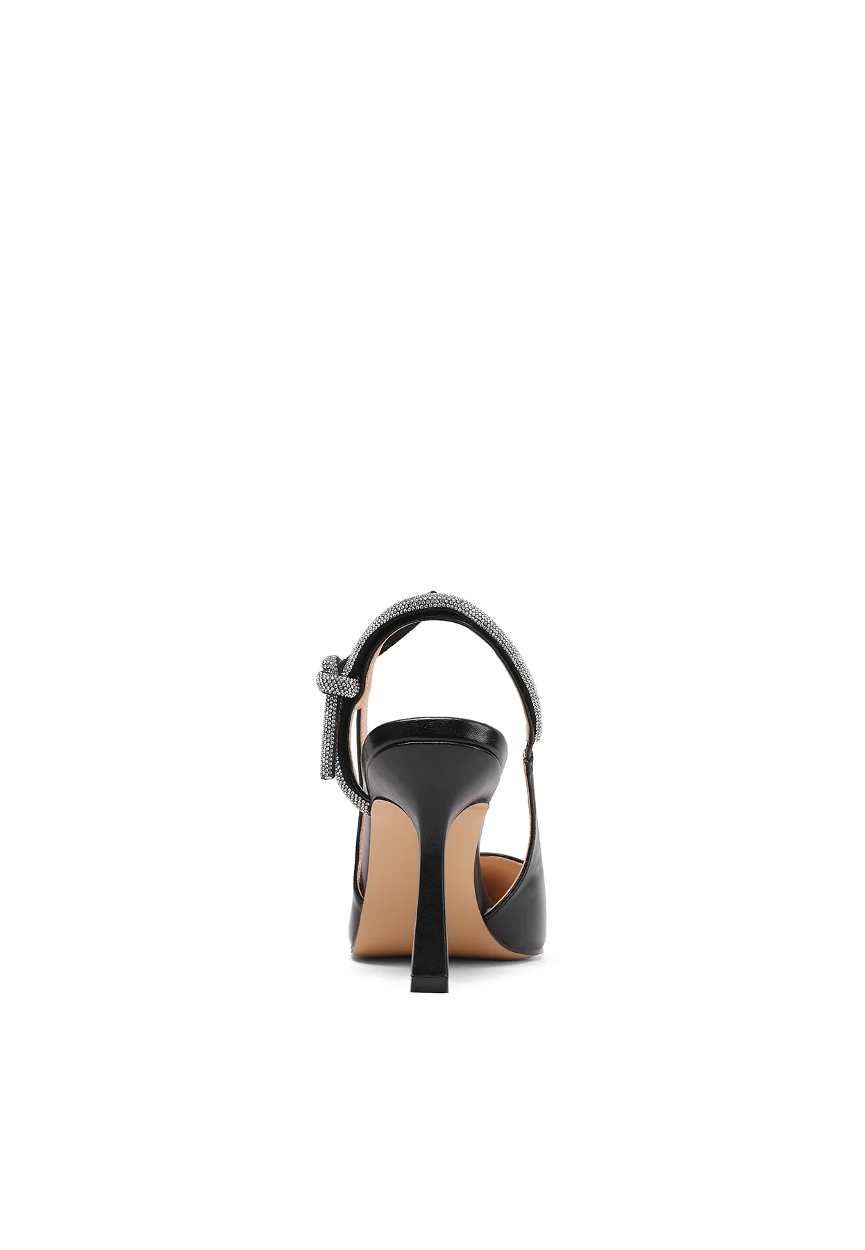 Decollete Slingback con laccio gioiello e tacco alto K3347 - Image 5