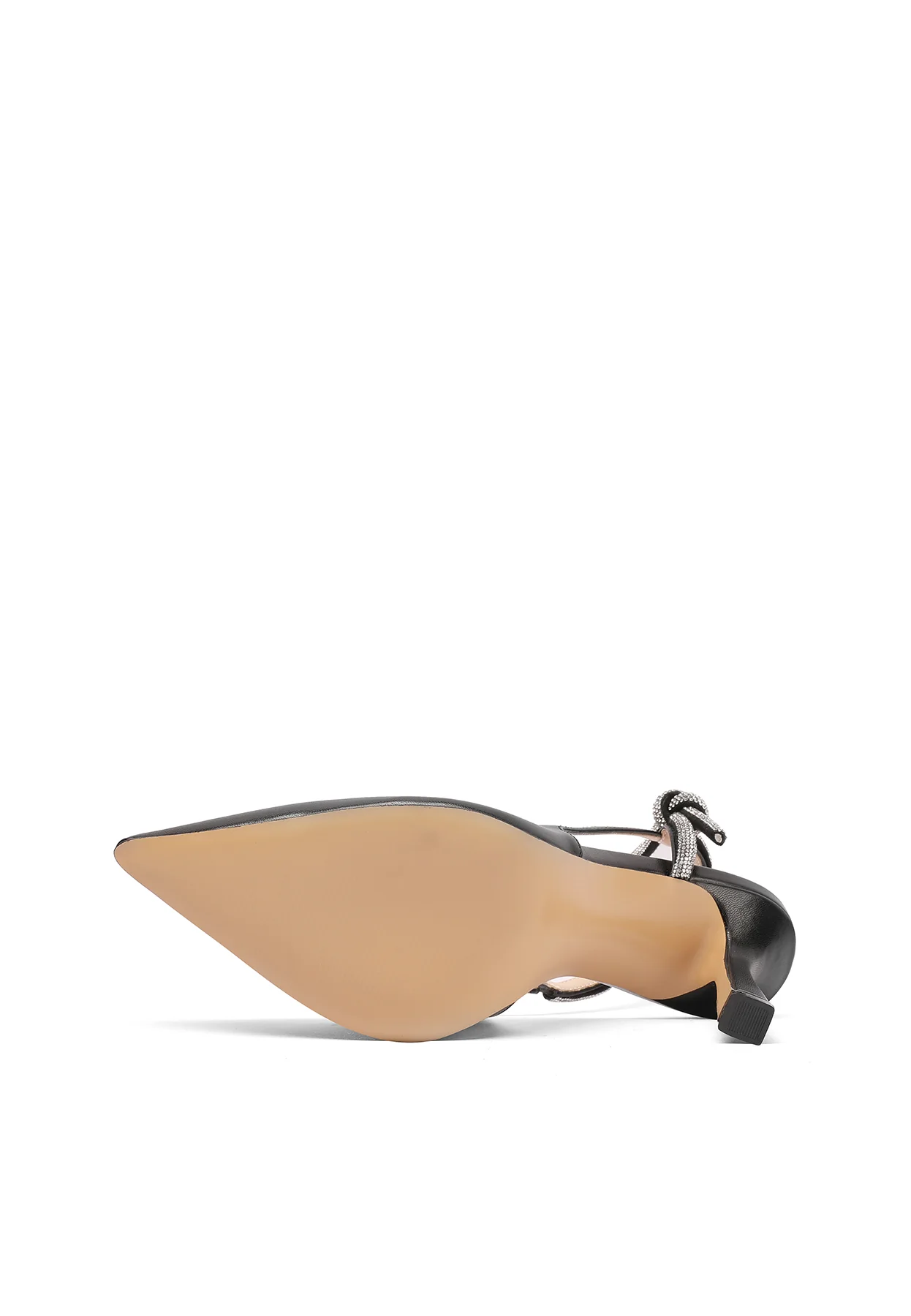 Decollete Slingback con laccio gioiello e tacco alto K3347 - Image 6