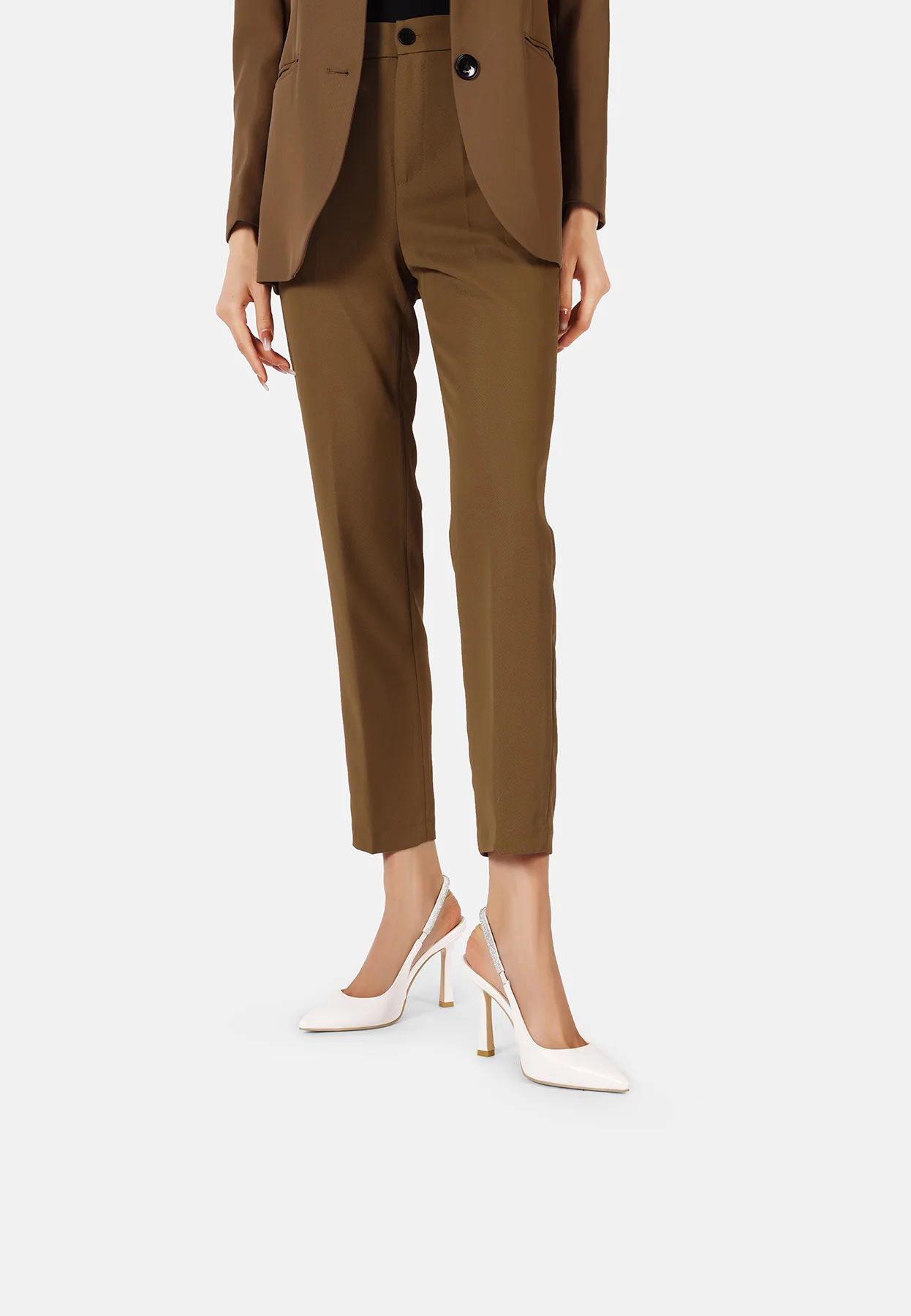 Decollete Slingback con laccio gioiello e tacco alto K3347 - Image 8