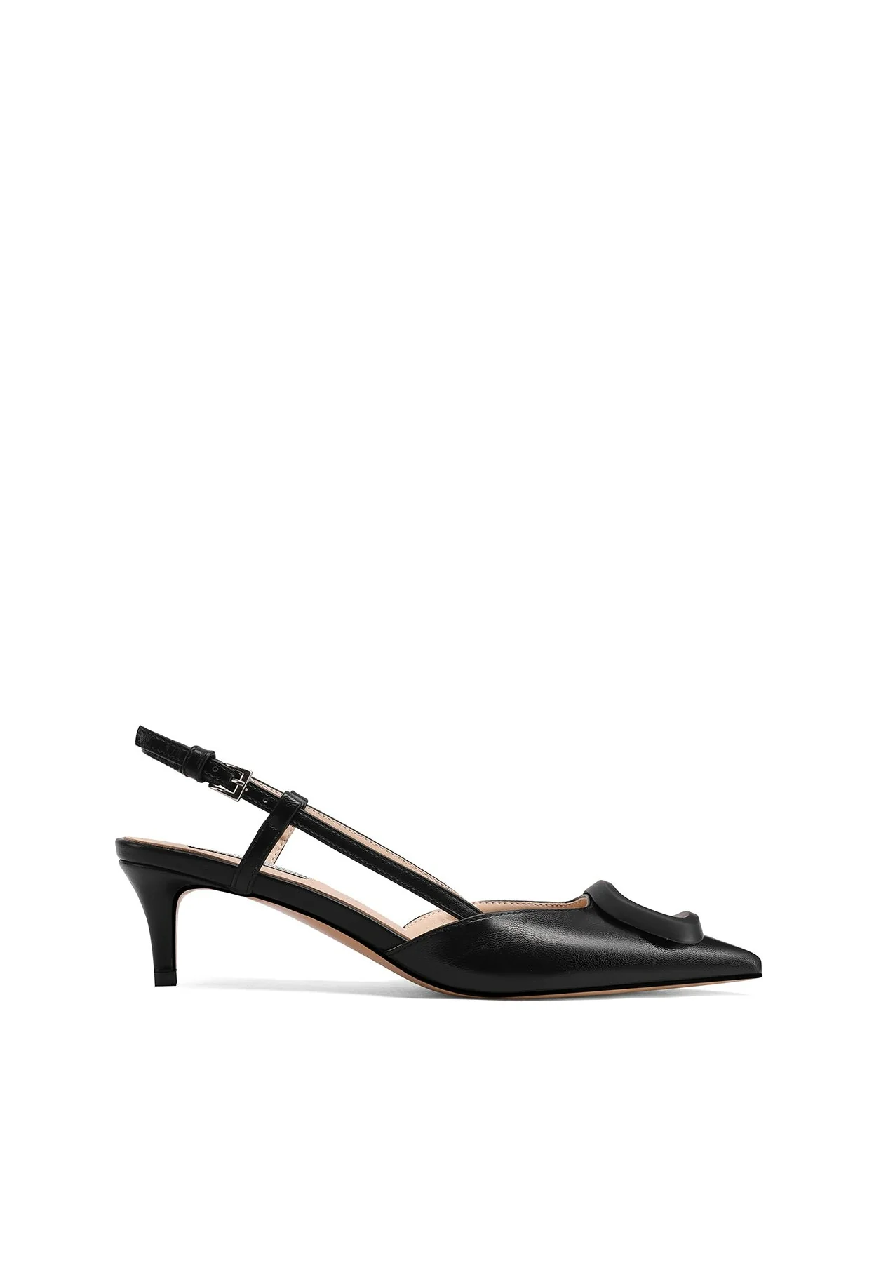 Dècolletè Slingback a punta con maxi fibbia K3363 - Image 2