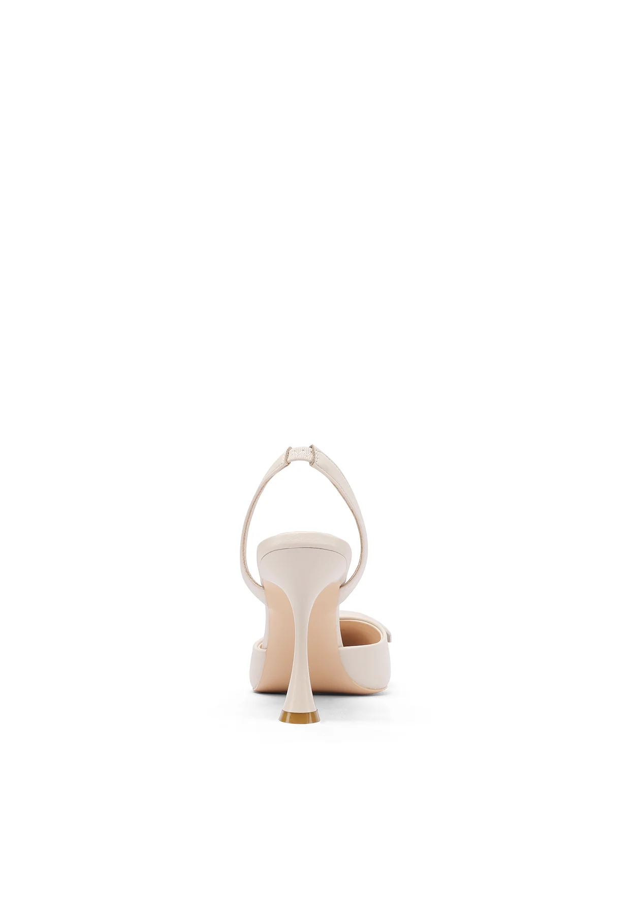 Dècolletè Slingback a punta con applicazione frontale K3369 - Image 5