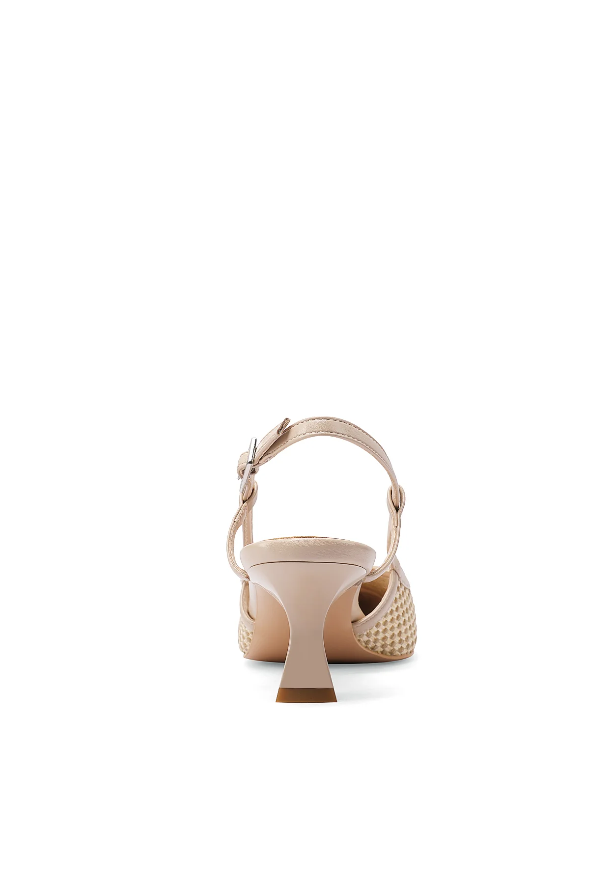 Décolleté slingback intrecciate con tacco basso K3398 - Image 12