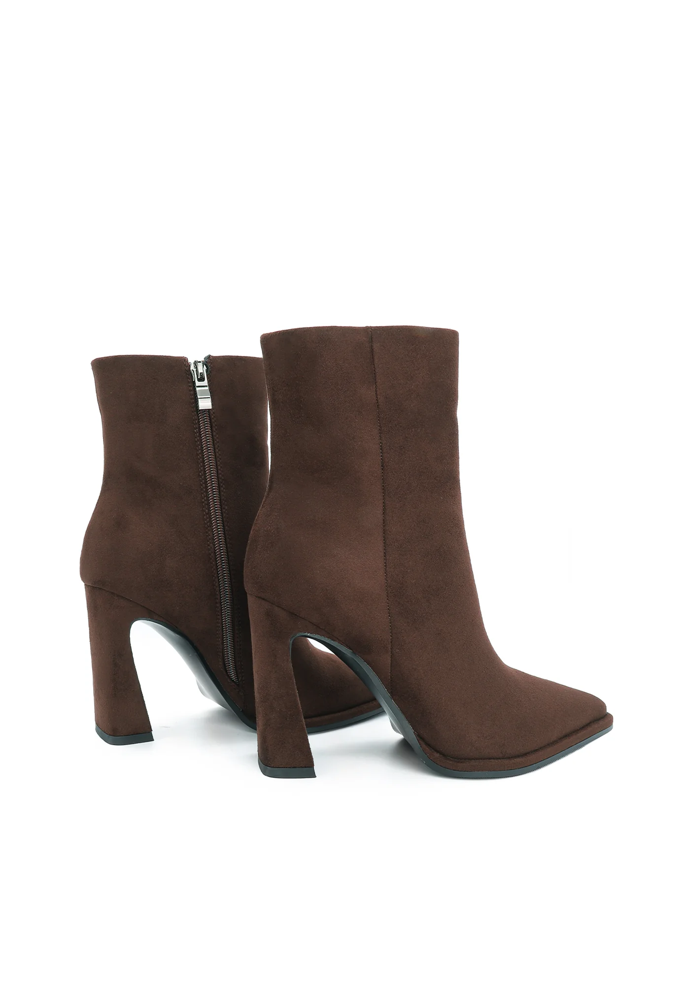 Stivaletto nero con tacco alto elegante K3420 - Image 11