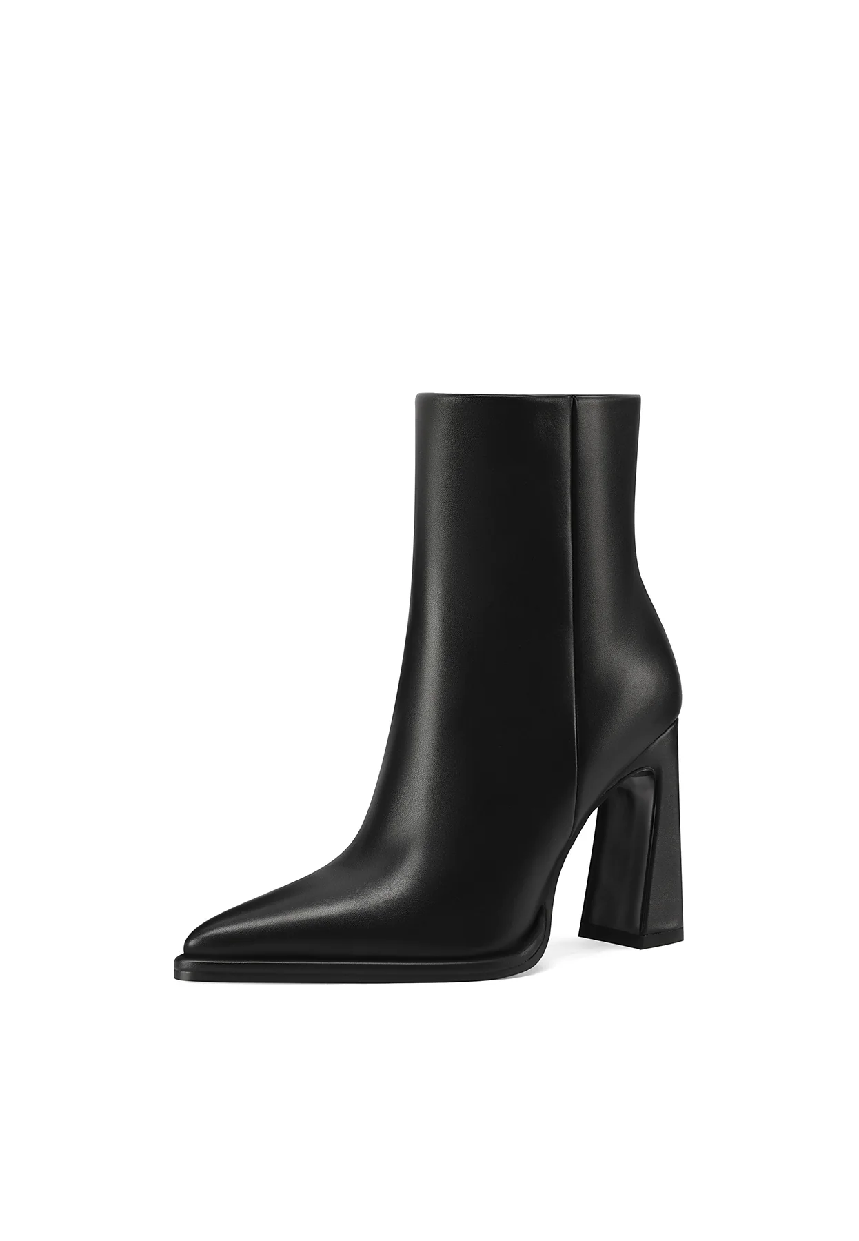 Stivaletto nero con tacco alto elegante K3420 - Image 3