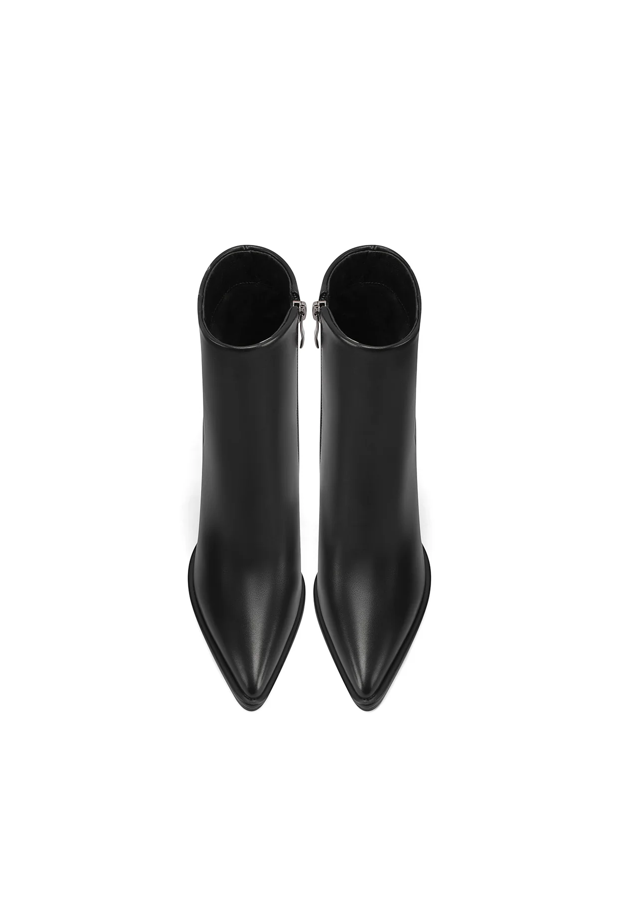 Stivaletto nero con tacco alto elegante K3420 - Image 5