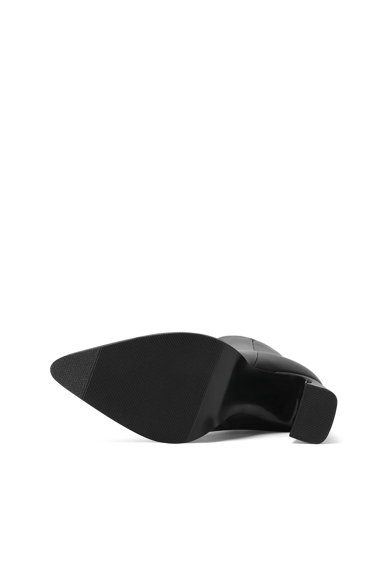 Stivaletto nero con tacco alto elegante K3420 - Image 6