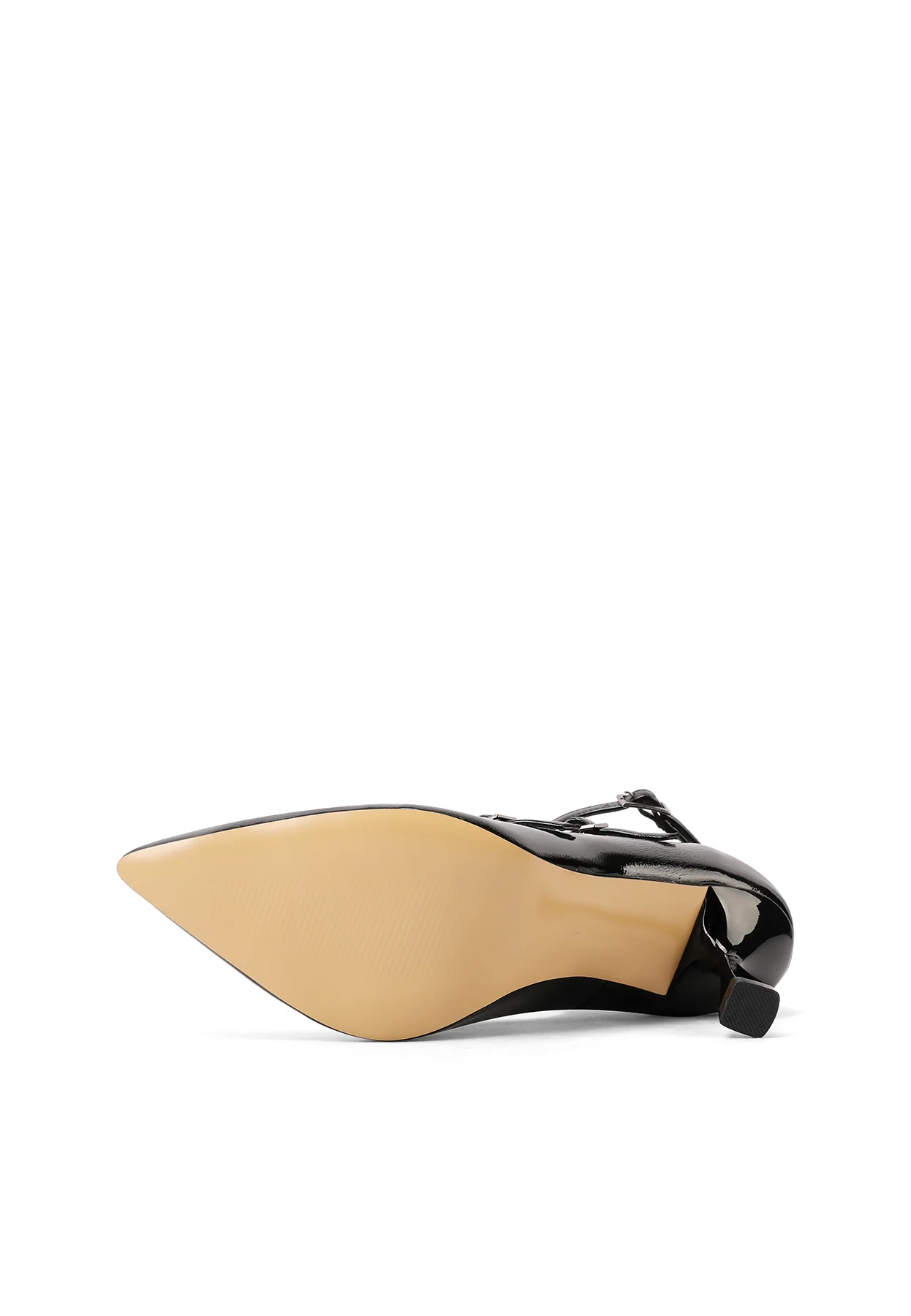 Décolleté a punta con fasce sottili K3421 - Image 6