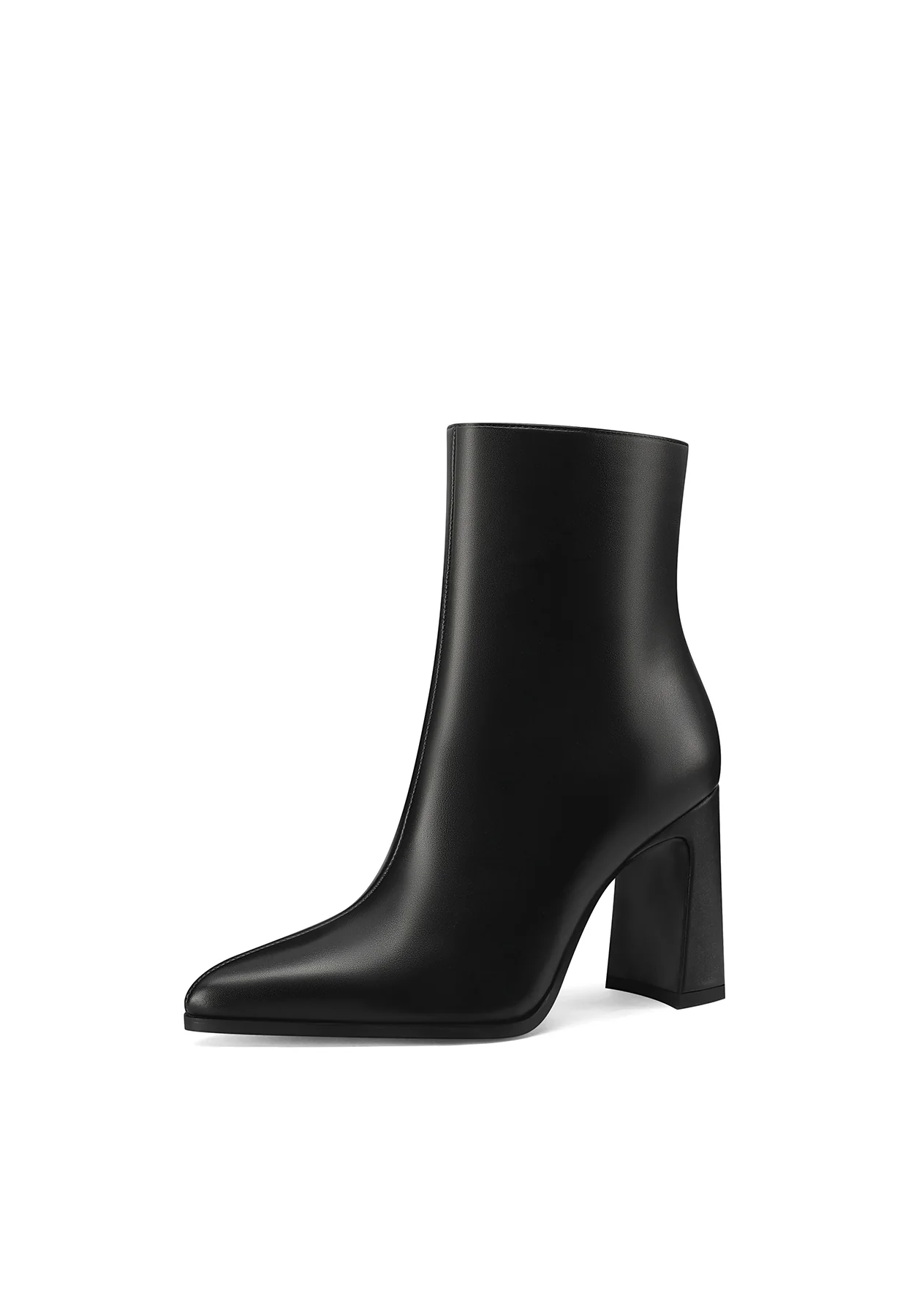 Stivaletto nero con tacco largo elegante K3422 - Image 3