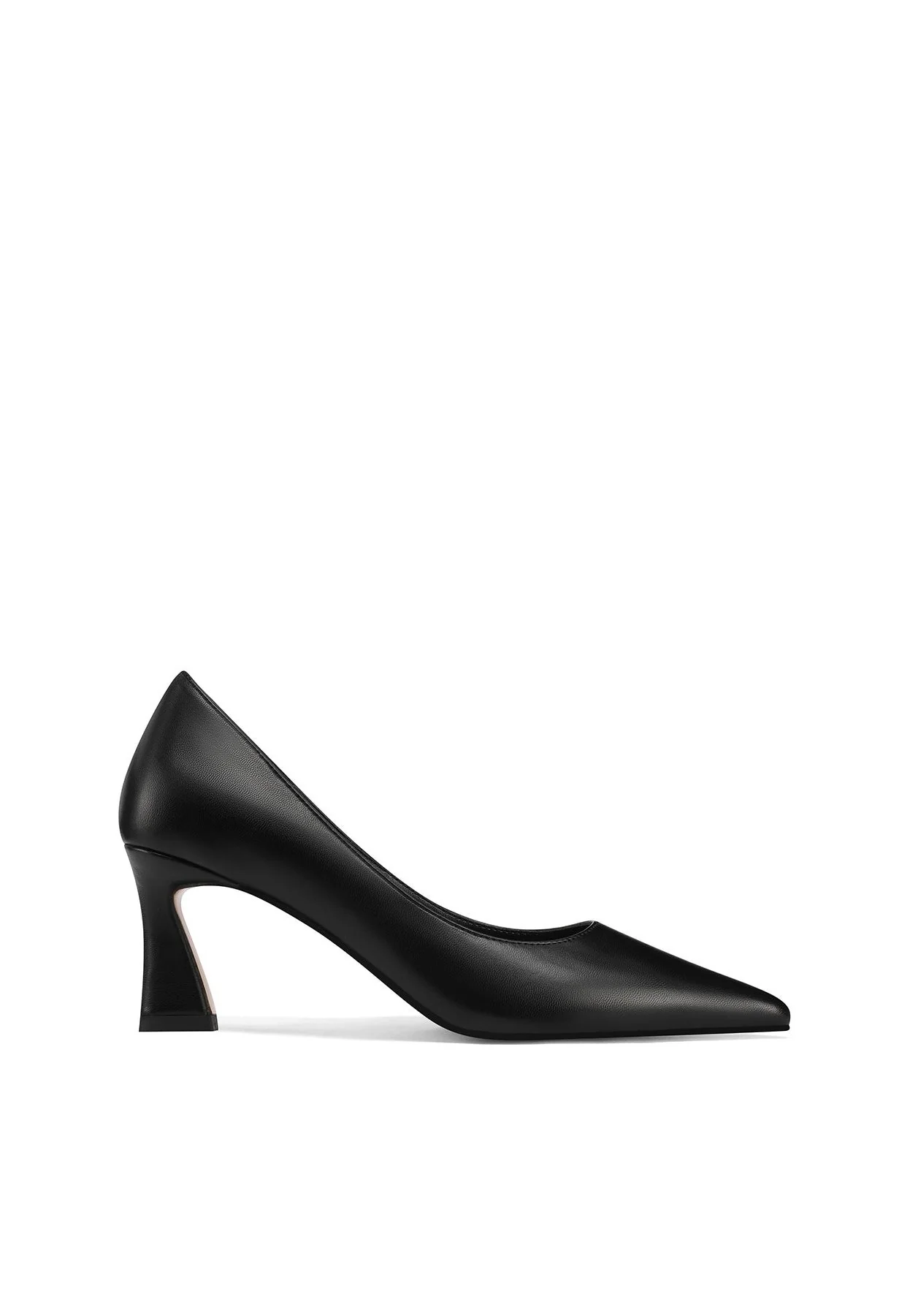 Décolleté a punta con tacco scolpito K3462 - Image 2
