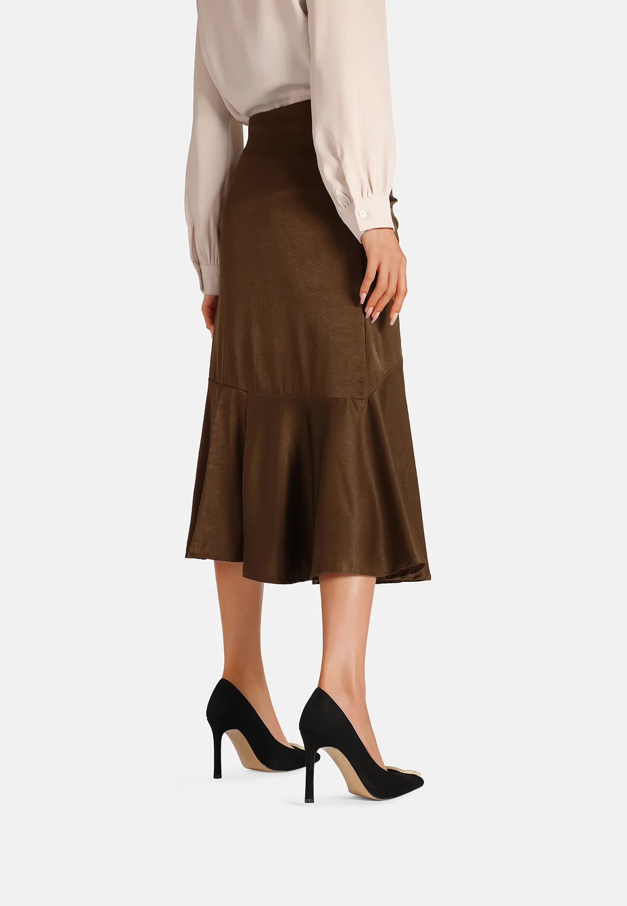 Décolleté a punta con fibbia gioiello K3489 - Image 7