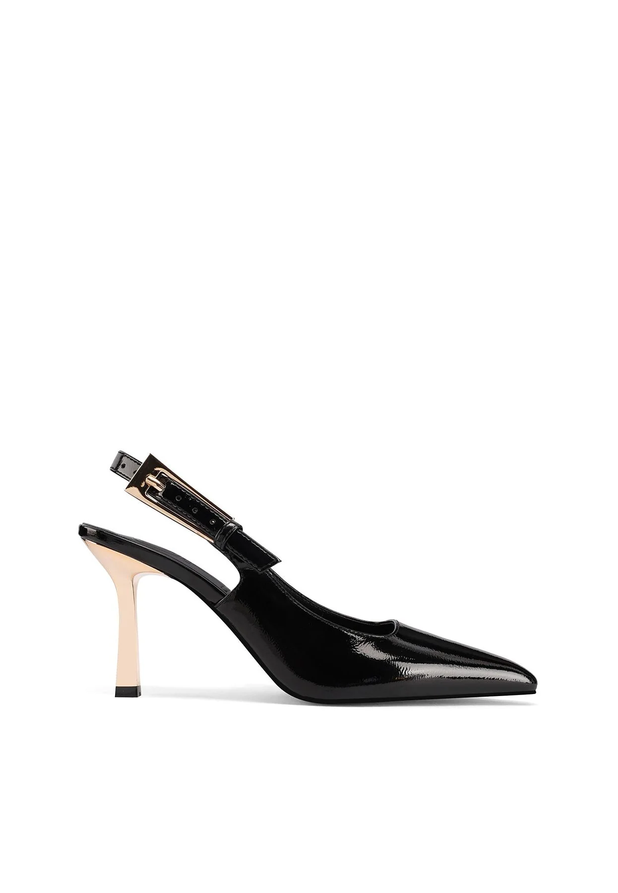 Dècolletè slingback con tacco elegante K3540 - Image 2