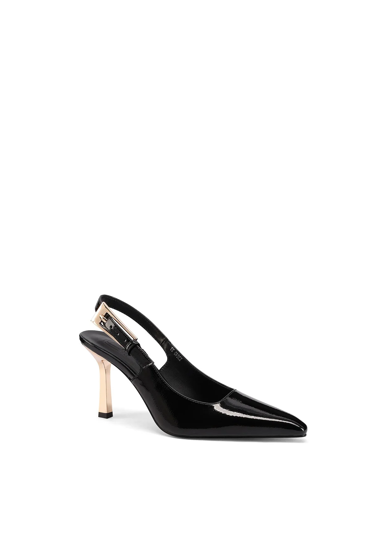 Dècolletè slingback con tacco elegante K3540 - Image 3