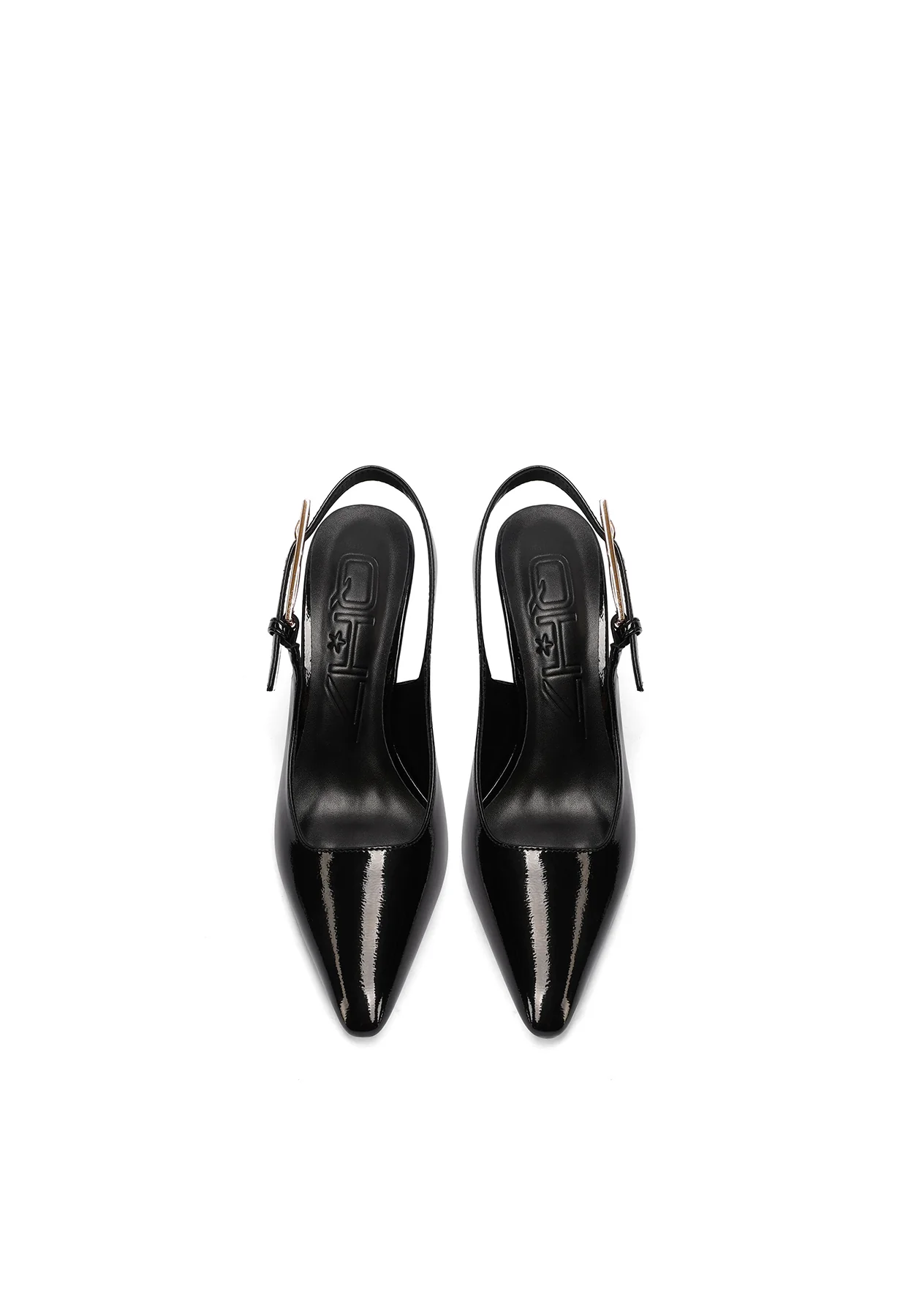 Dècolletè slingback con tacco elegante K3540 - Image 5