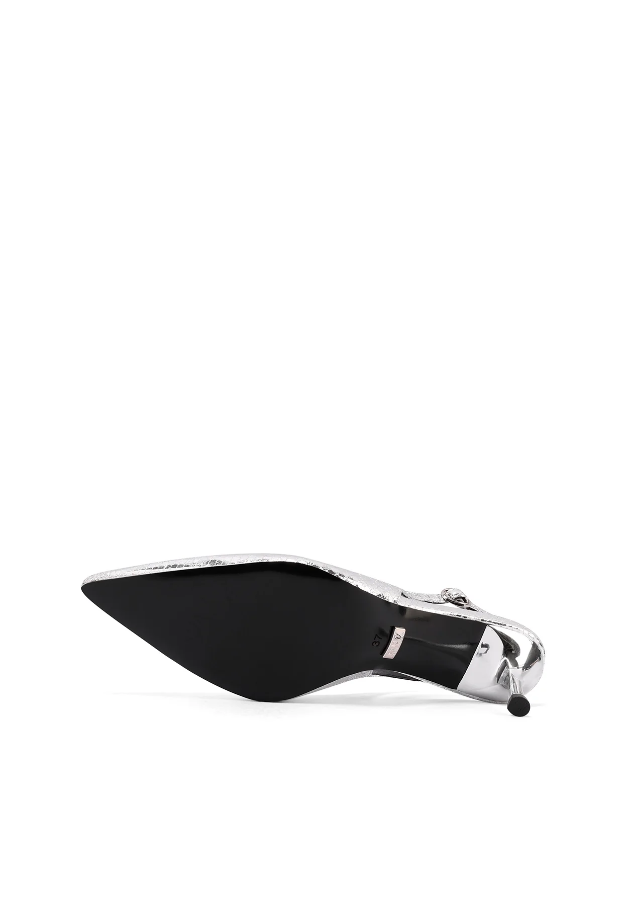 Dècolletè Slingback a punta effetto pitonato K3669 - Image 13