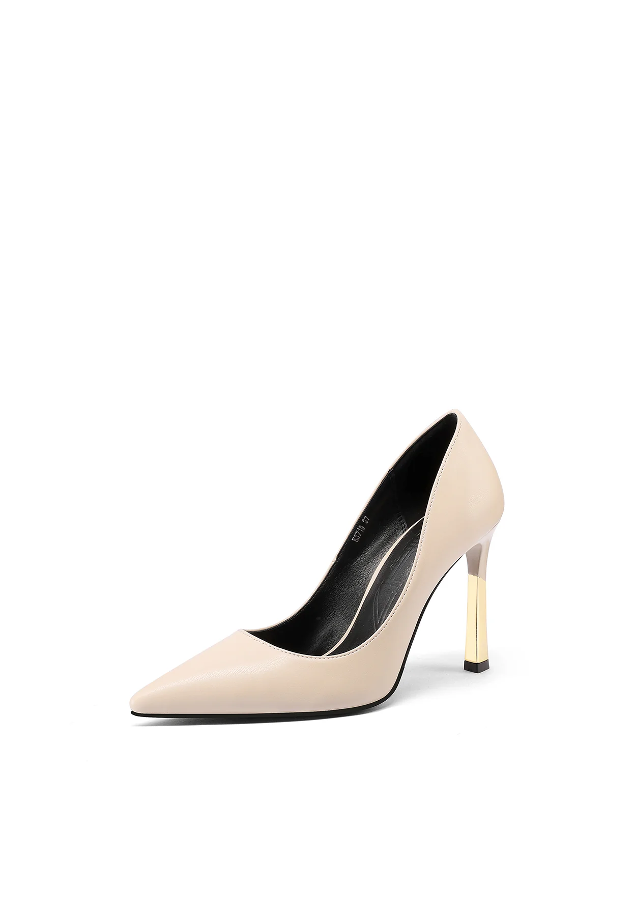 Décolleté a punta con tacco metal K3719 - Image 10