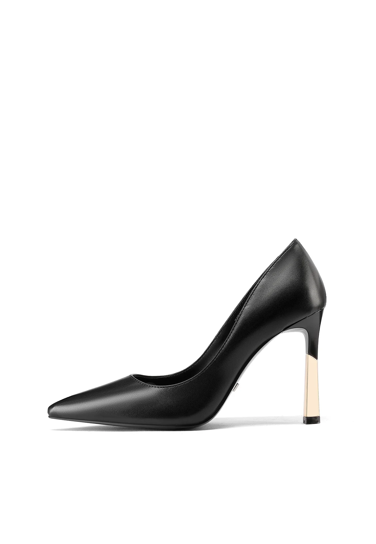 Décolleté a punta con tacco metal K3719 - Image 2