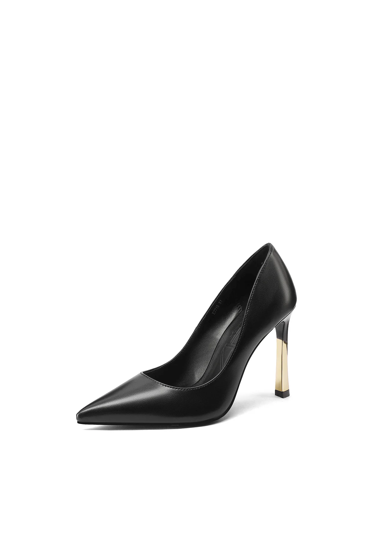 Décolleté a punta con tacco metal K3719 - Image 3