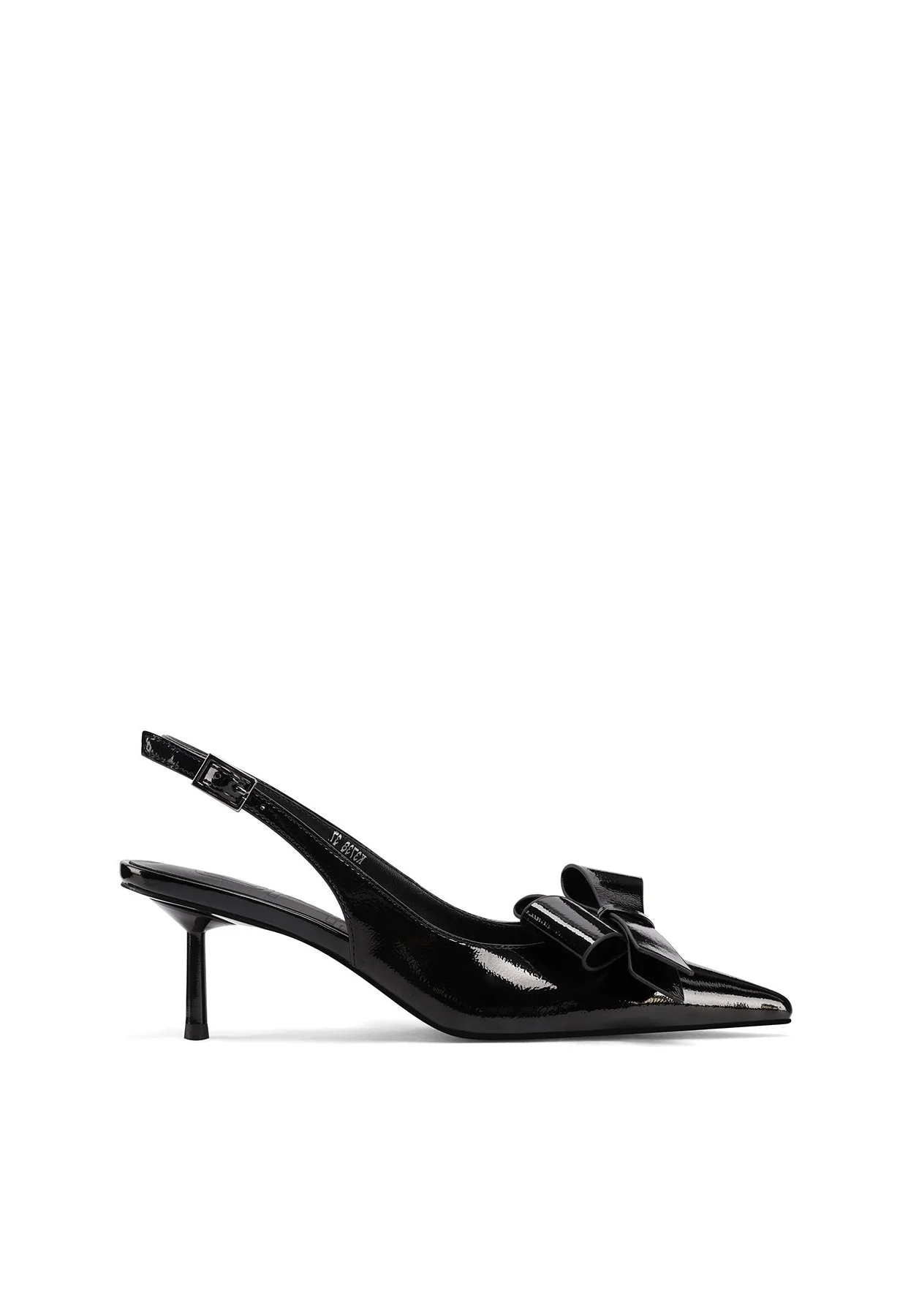 Dècolletè Slingback a punta con fiocco elegante K3738 - Image 2
