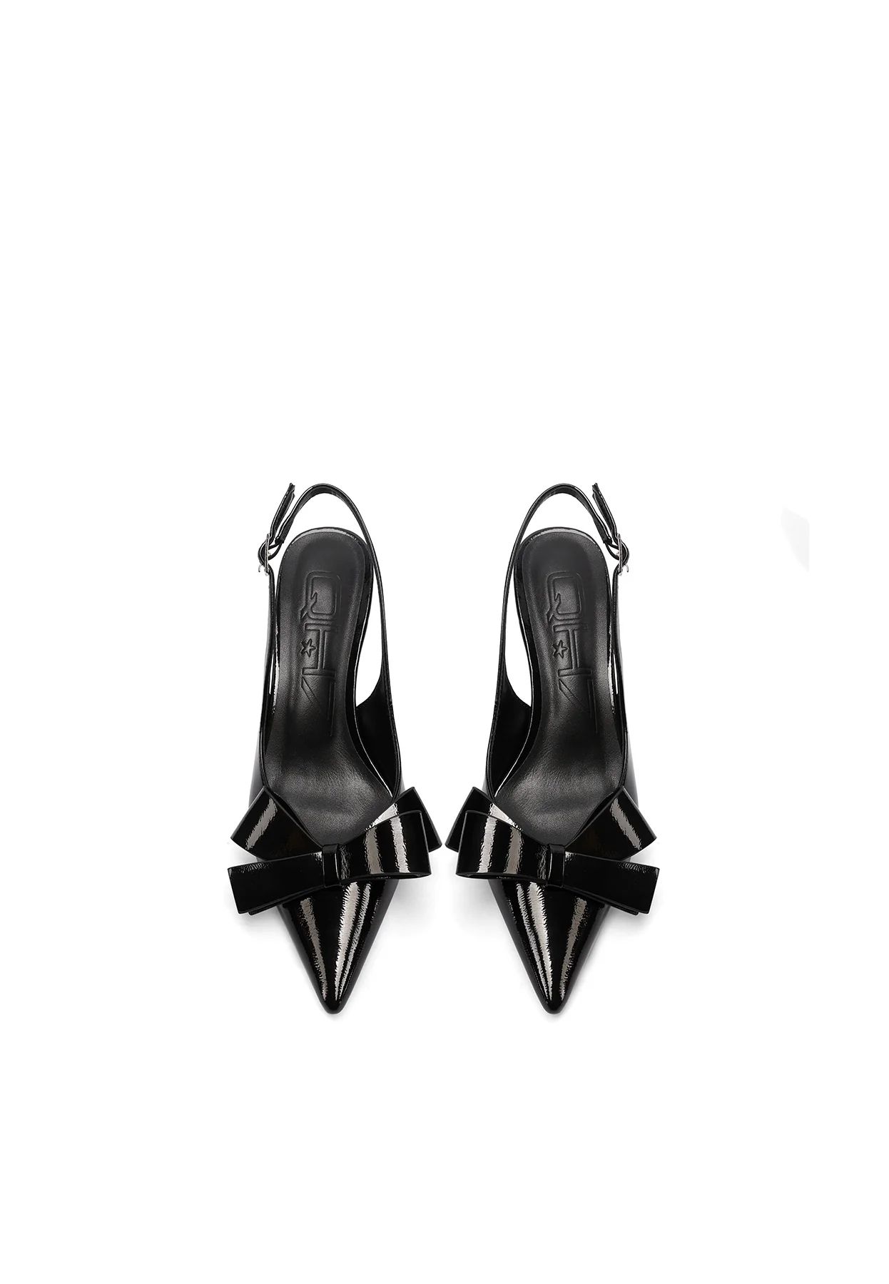 Dècolletè Slingback a punta con fiocco elegante K3738 - Image 5