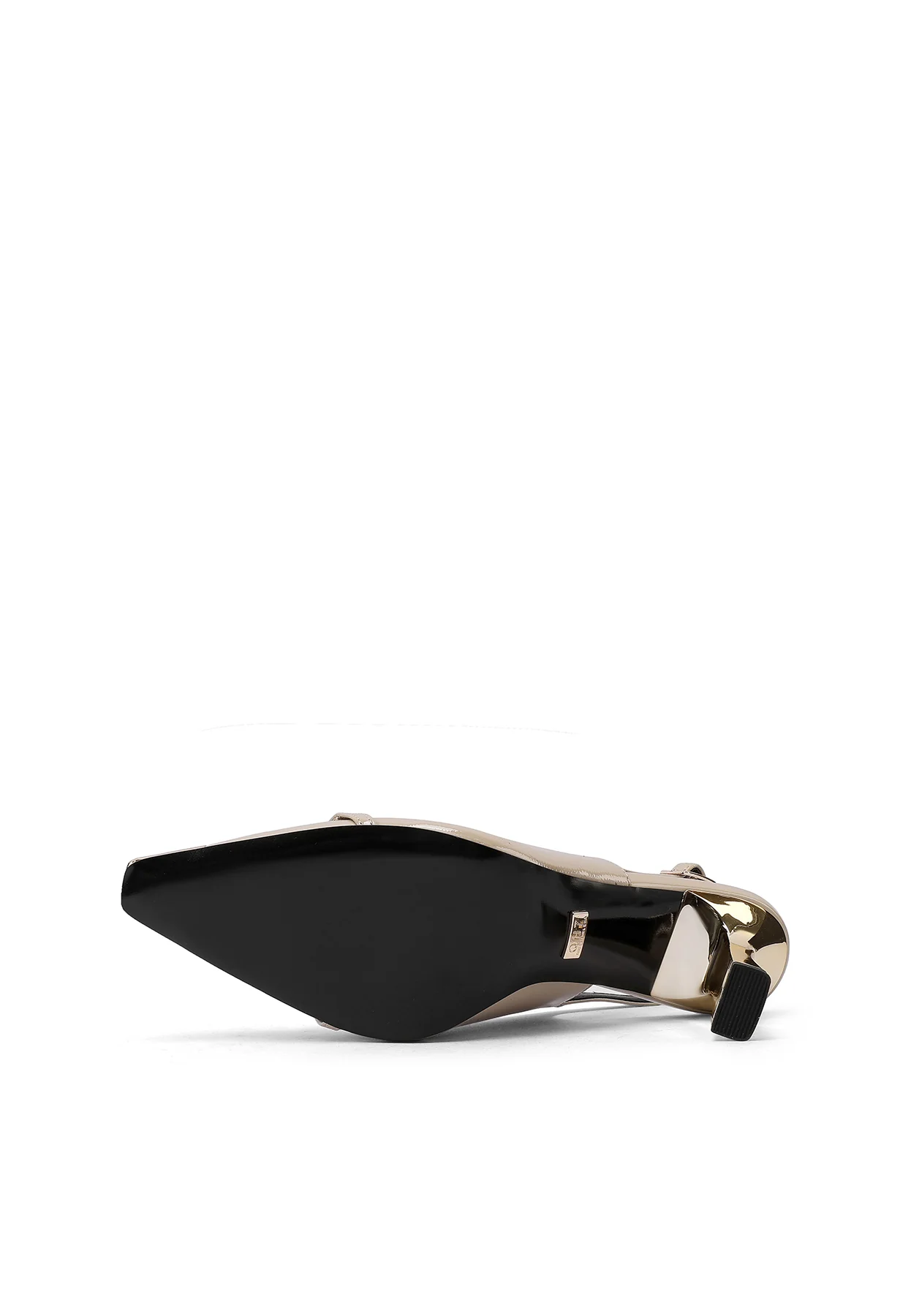 Dècolletè Slingback lucida con punta e tacco metal K3745 - Image 13