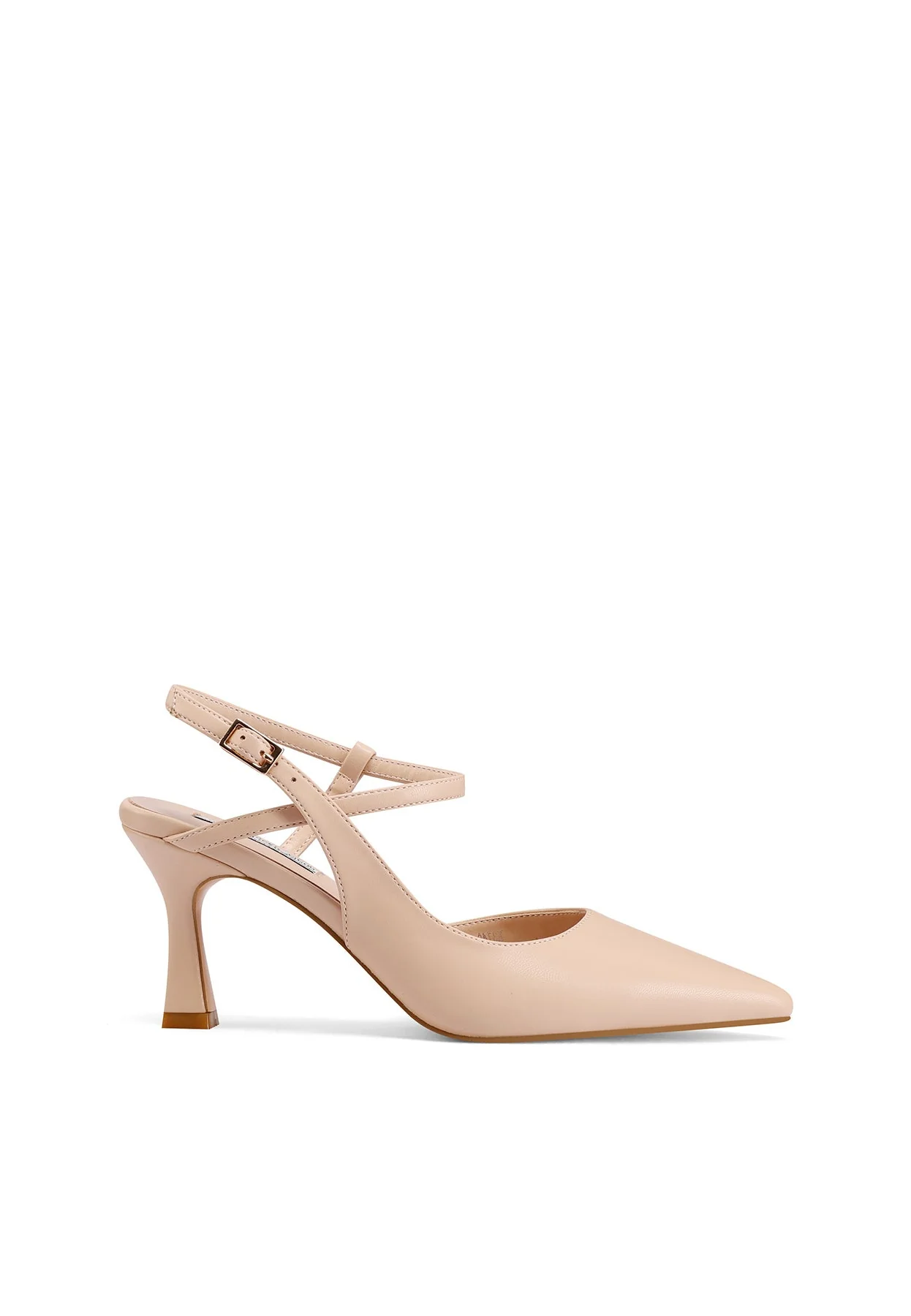 Decolletè slingback con doppio cinturino e tacco 8 cm K3749 - Image 2