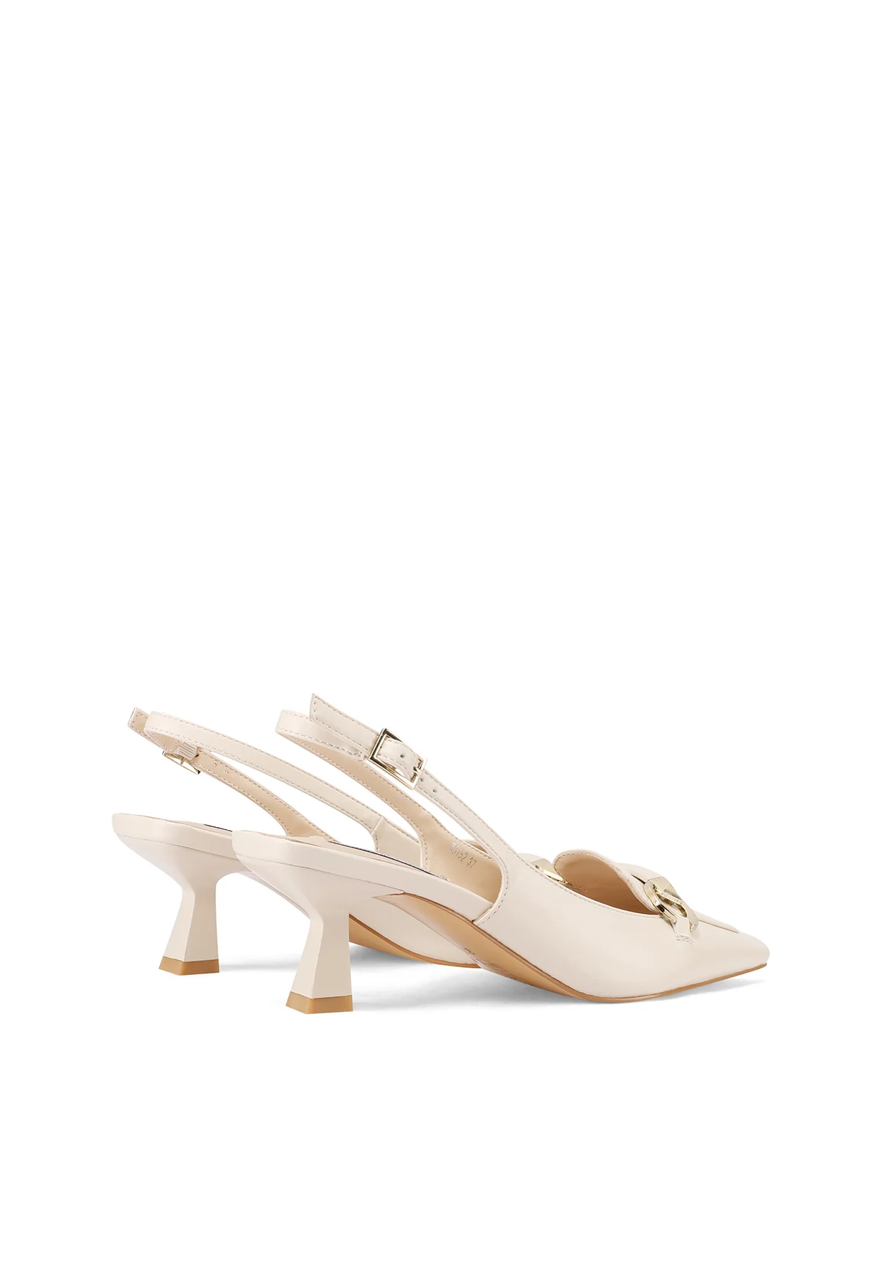 Dècolletè Slingback a punta con dettaglio metallico K3752 - Image 11