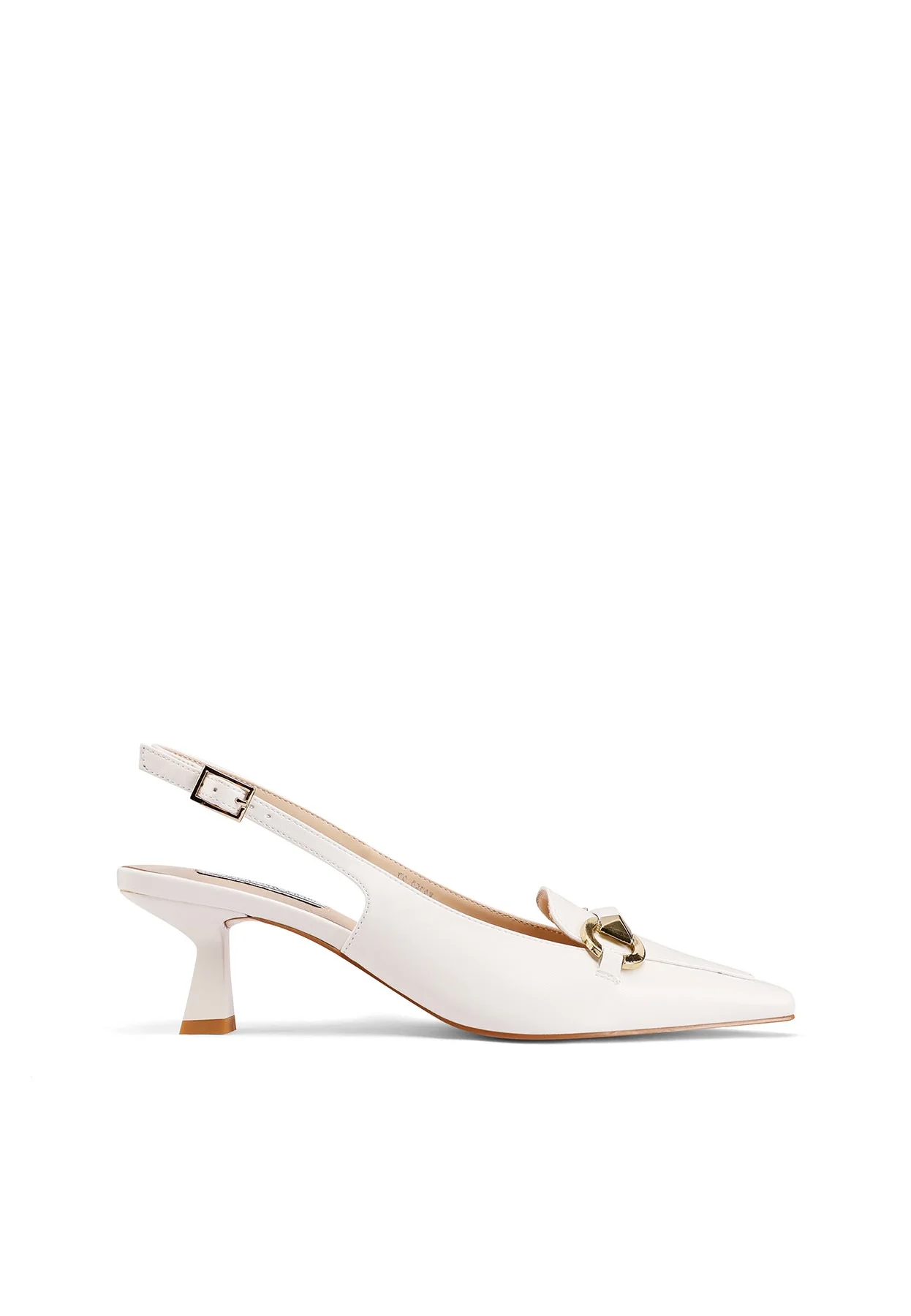 Dècolletè Slingback a punta con dettaglio metallico K3752 - Image 16
