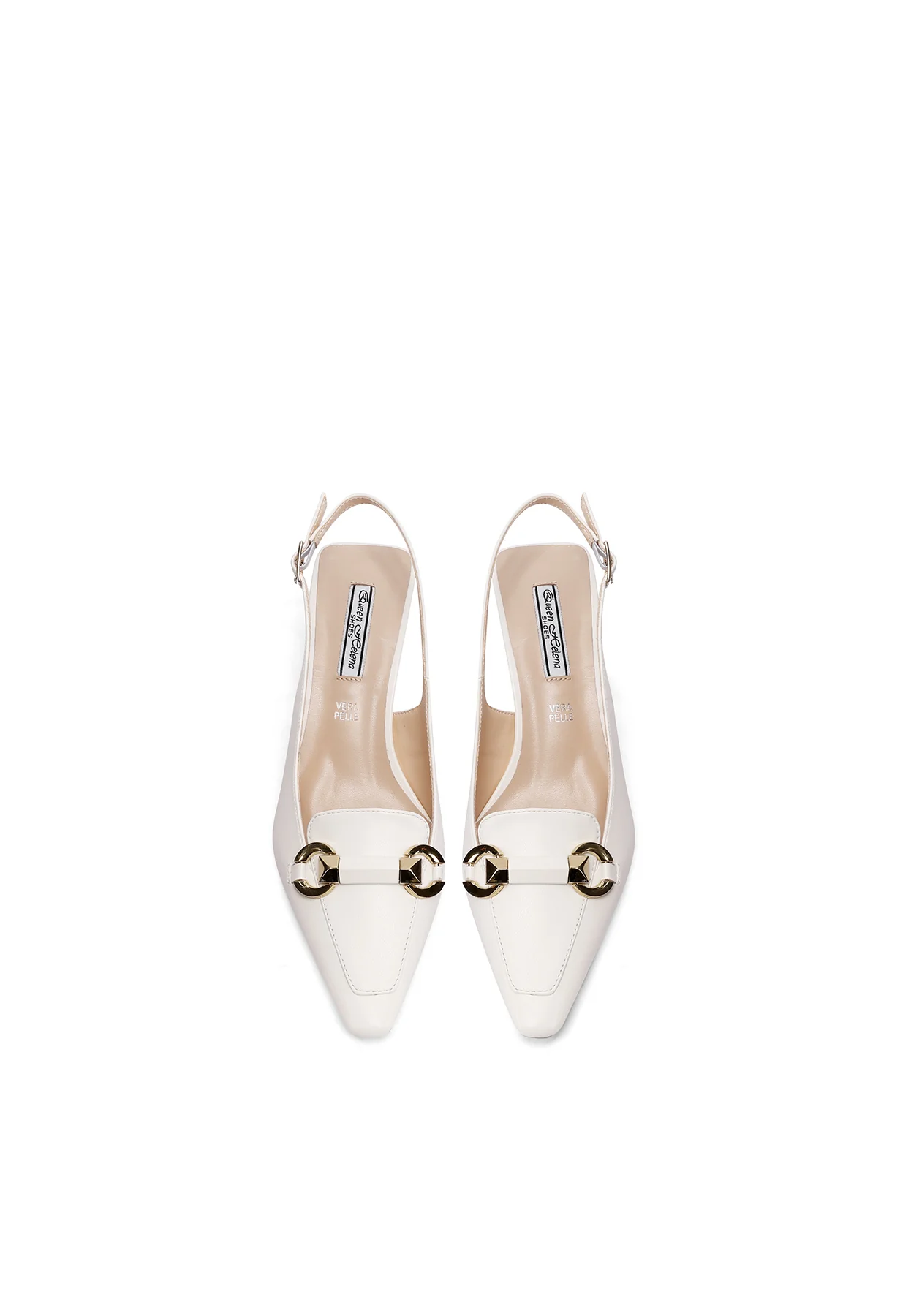 Dècolletè Slingback a punta con dettaglio metallico K3752 - Image 19