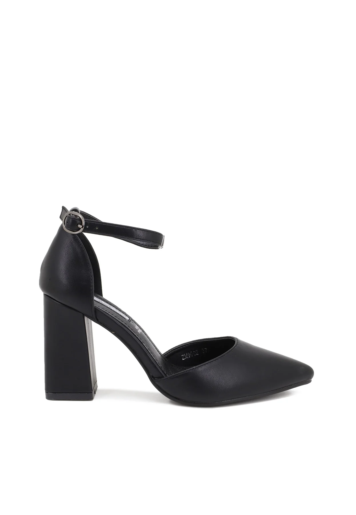 Décolleté con cinturino alla caviglia e tacco largo ZM7002 - Image 19