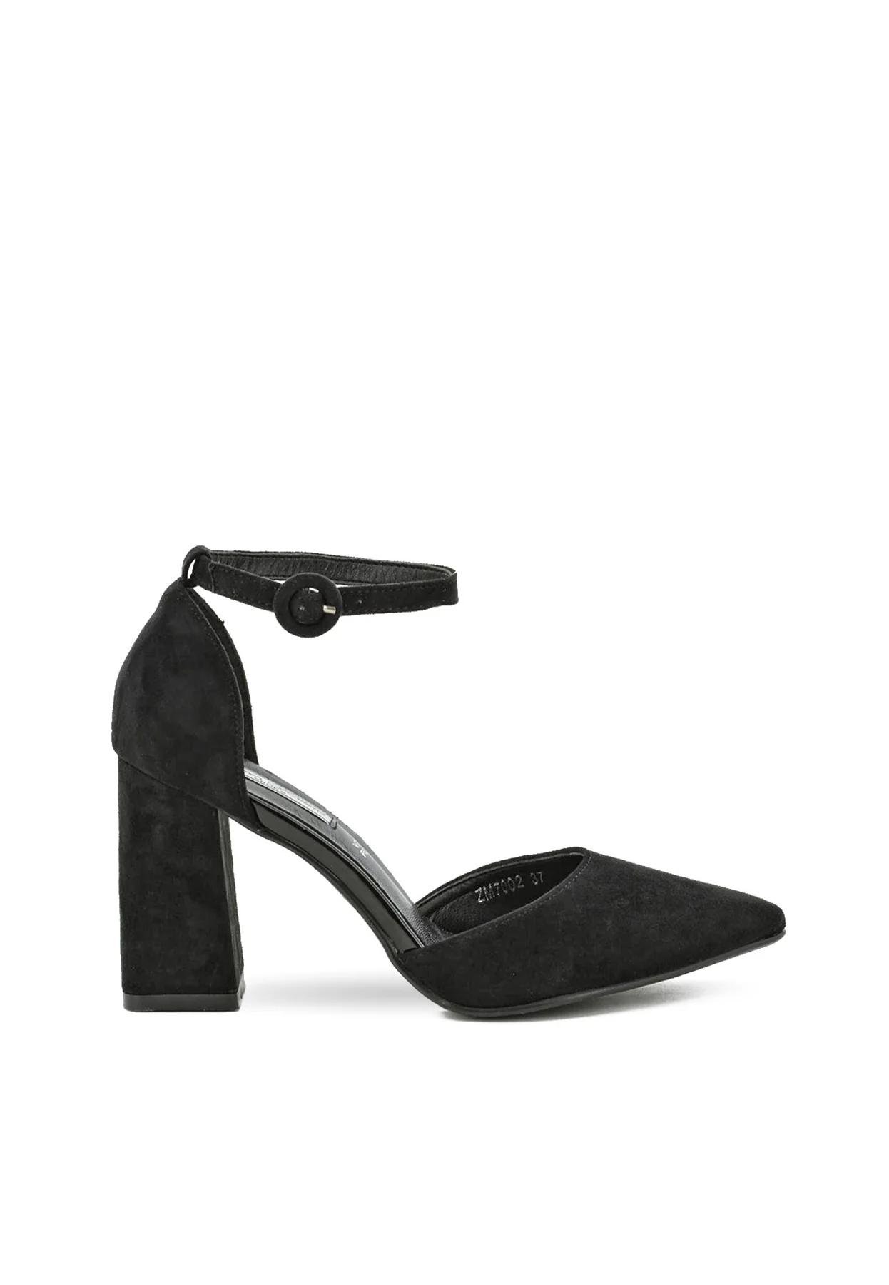Décolleté con cinturino alla caviglia e tacco largo ZM7002 - Image 33